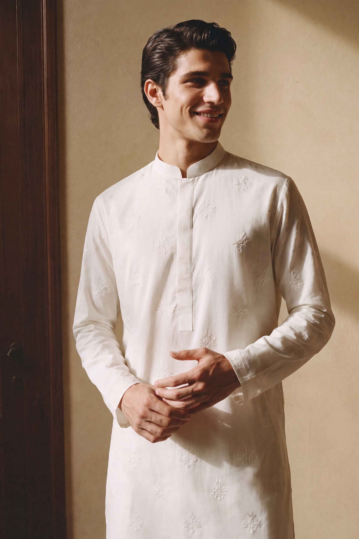 Embroidered Kurta - NLWS26-02 â€“ Menâ€™s Stitched Collection | Nishat | Shop Online