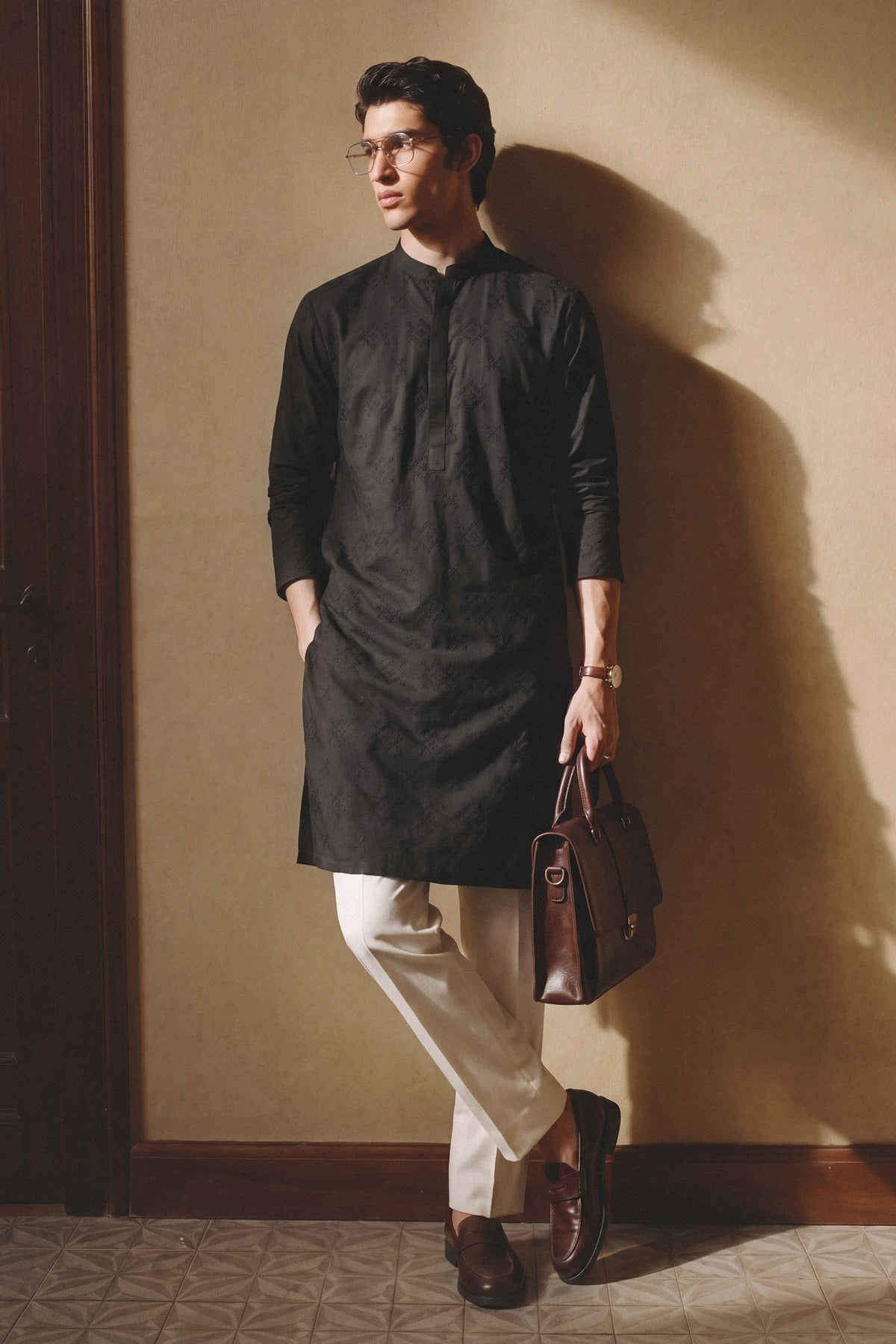 Embroidered Kurta - NLWS26-03 â€“ Menâ€™s Stitched Collection | Nishat | Shop Online