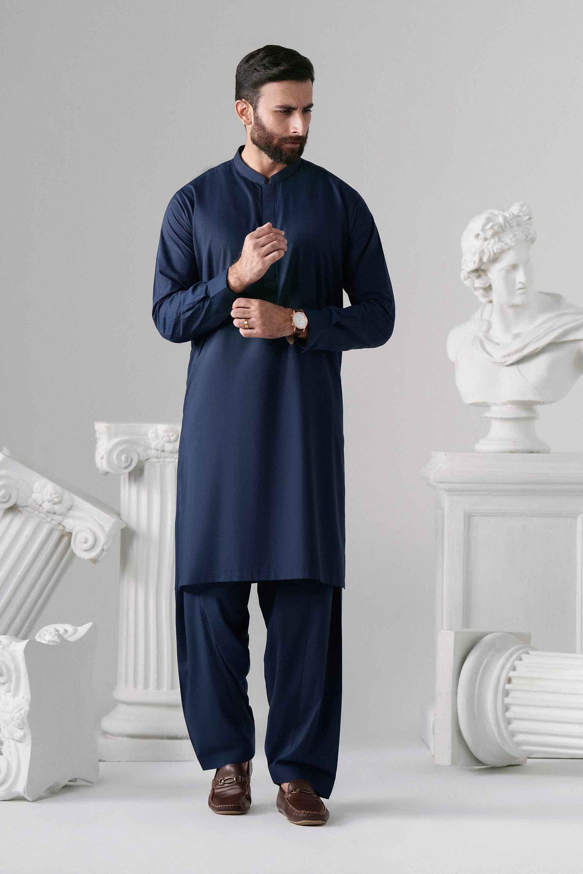 2 Piece - Embroidered Suit - NLWS26-08 â€“ Menâ€™s Stitched Collection | Nishat | Shop Online