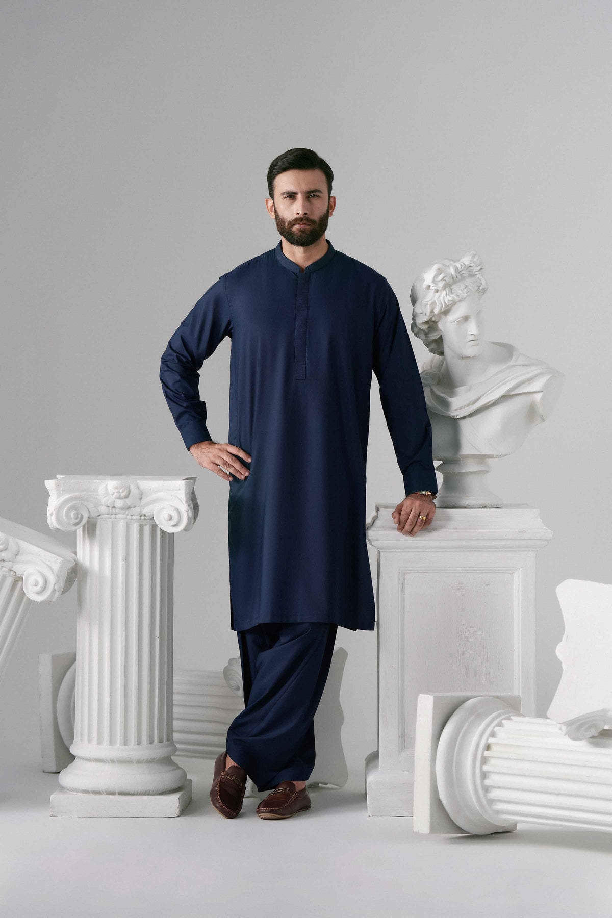 2 Piece - Embroidered Suit - NLWS26-08 â€“ Menâ€™s Stitched Collection | Nishat | Shop Online