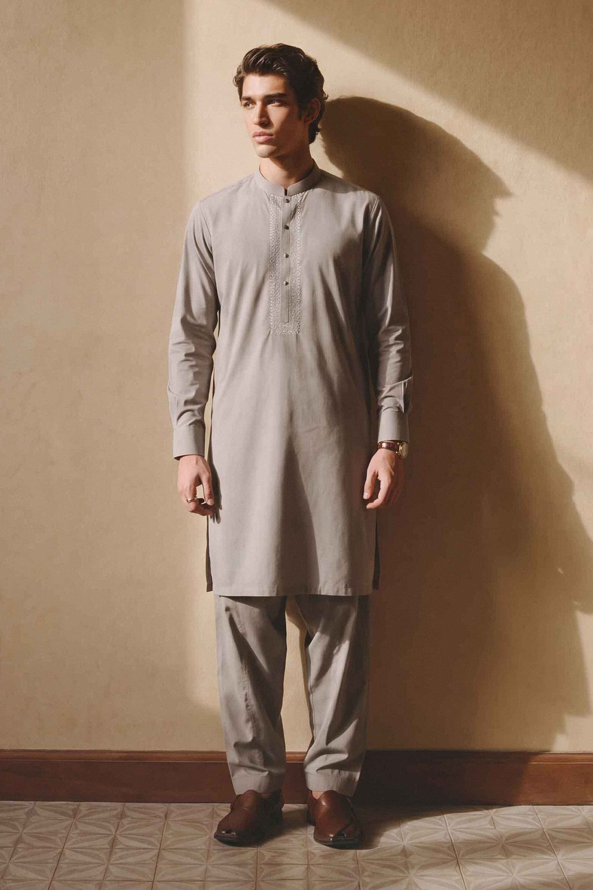 2 Piece - Embroidered Suit - NLWS26-10 â€“ Menâ€™s Stitched Collection | Nishat | Shop Online