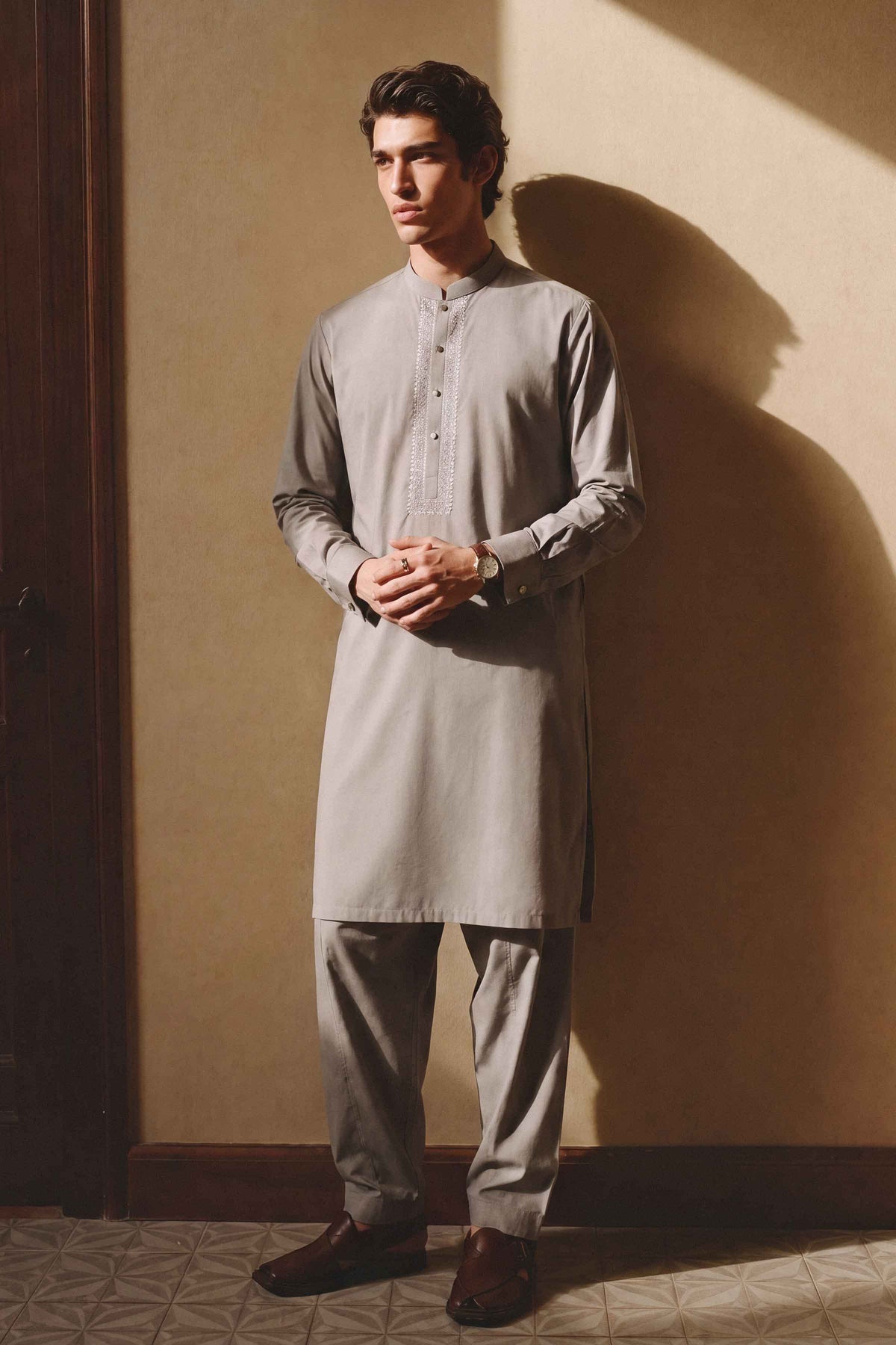 2 Piece - Embroidered Suit - NLWS26-10 â€“ Menâ€™s Stitched Collection | Nishat | Shop Online