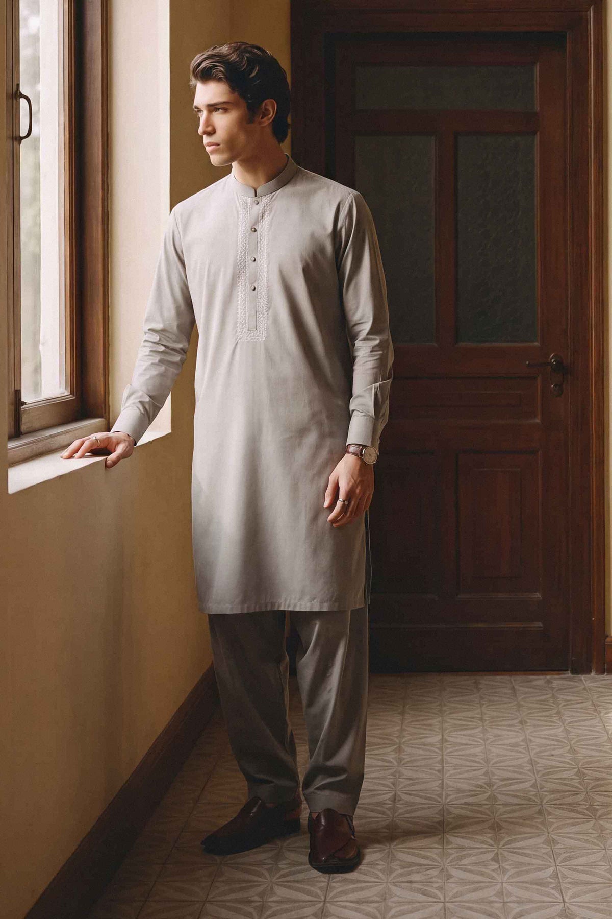 2 Piece - Embroidered Suit - NLWS26-10 â€“ Menâ€™s Stitched Collection | Nishat | Shop Online