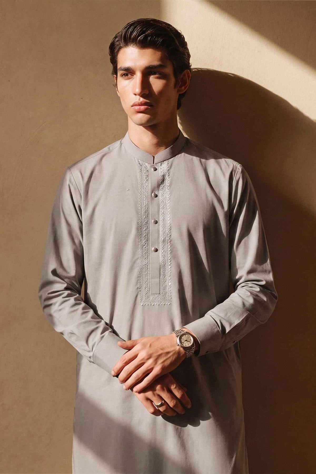 2 Piece - Embroidered Suit - NLWS26-10 â€“ Menâ€™s Stitched Collection | Nishat | Shop Online