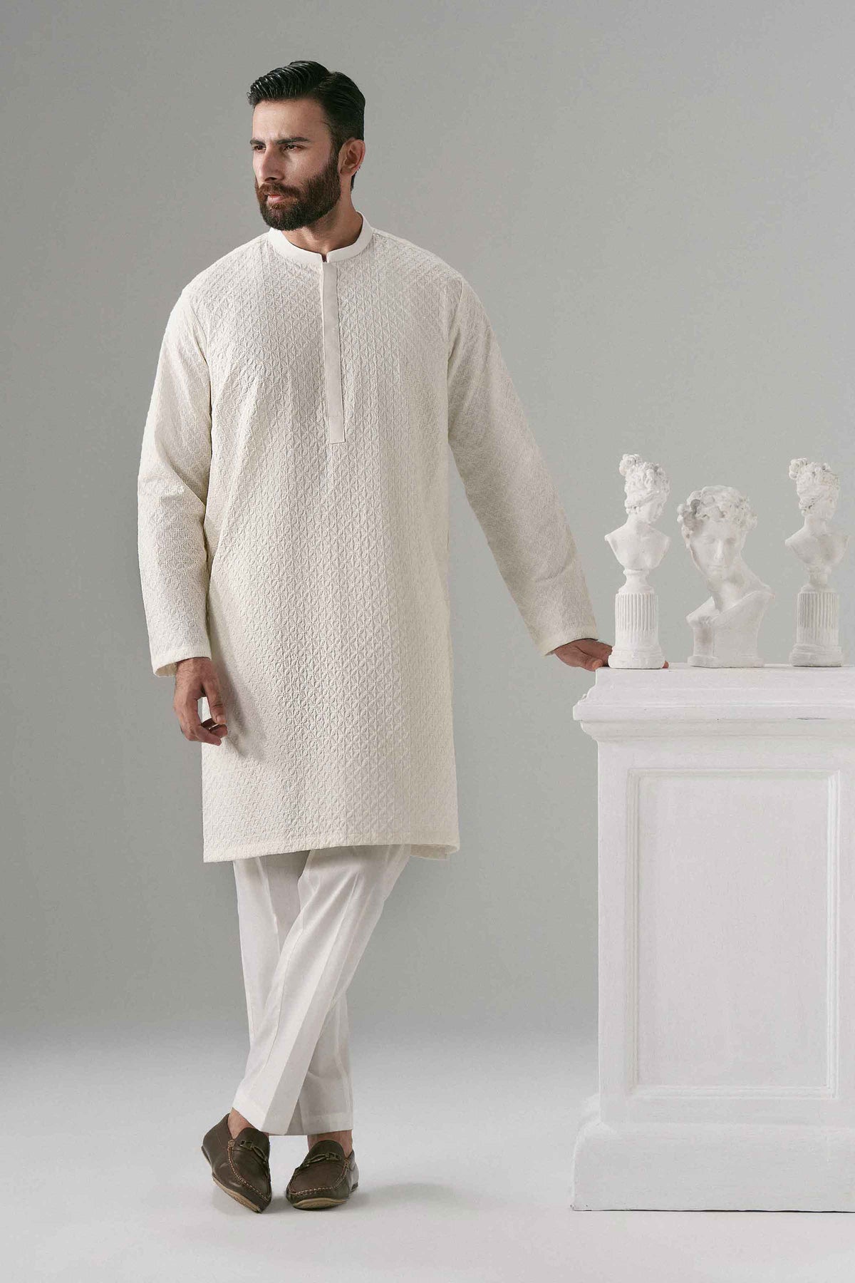 2 Piece - Embroidered Suit - NLWS26-24 â€“ Menâ€™s Stitched Collection | Nishat | Shop Online