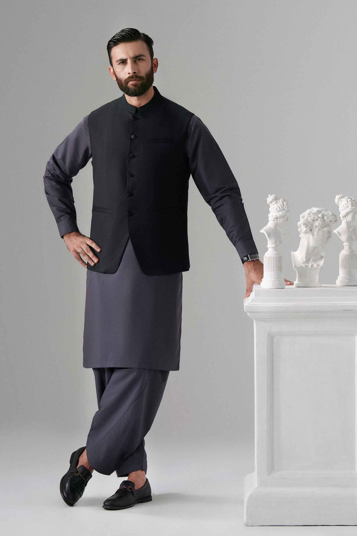 2 Piece - Embroidered Suit - NLWS26-07 â€“ Menâ€™s Stitched Collection | Nishat | Shop Online