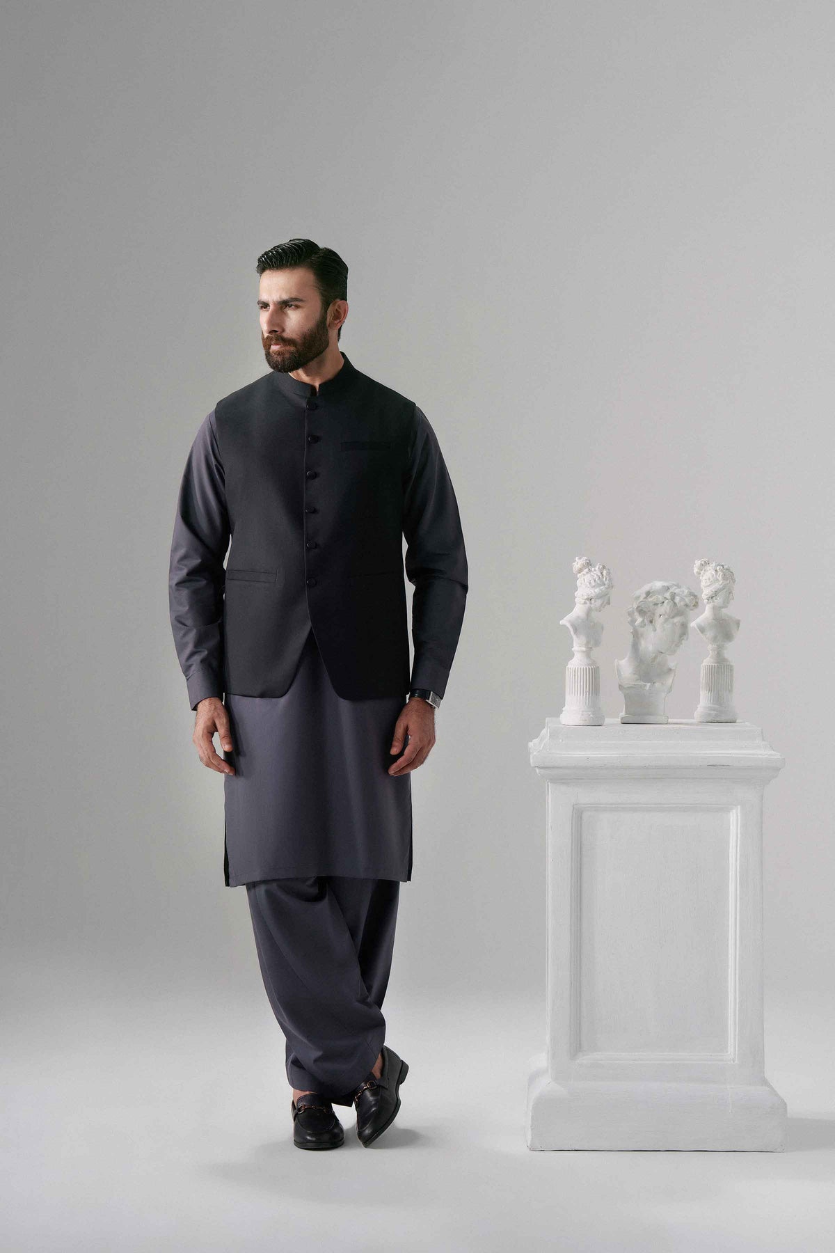 2 Piece - Embroidered Suit - NLWS26-07 â€“ Menâ€™s Stitched Collection | Nishat | Shop Online