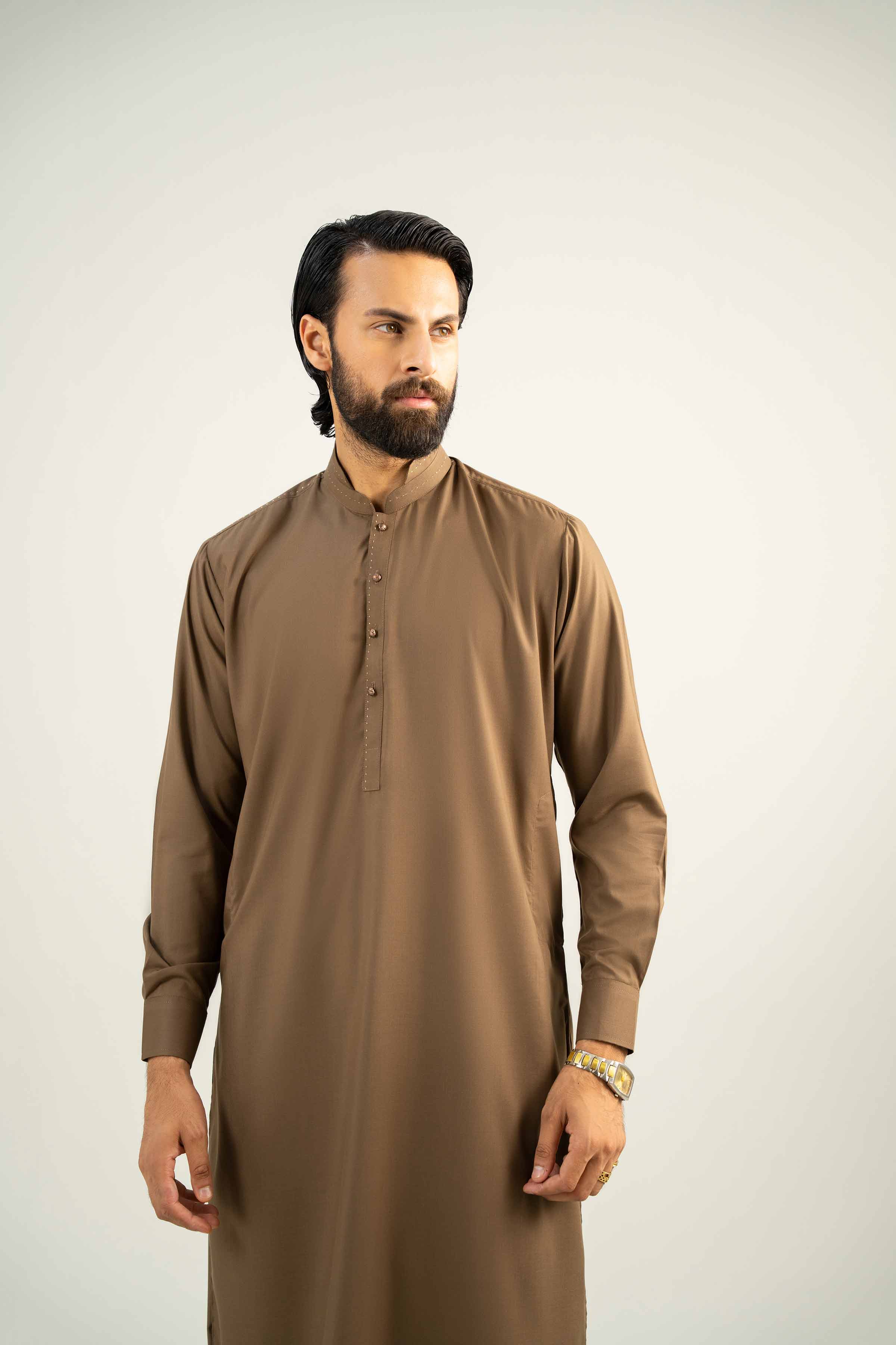 2 Piece - Embroidered Suit - NMST-SM25-6