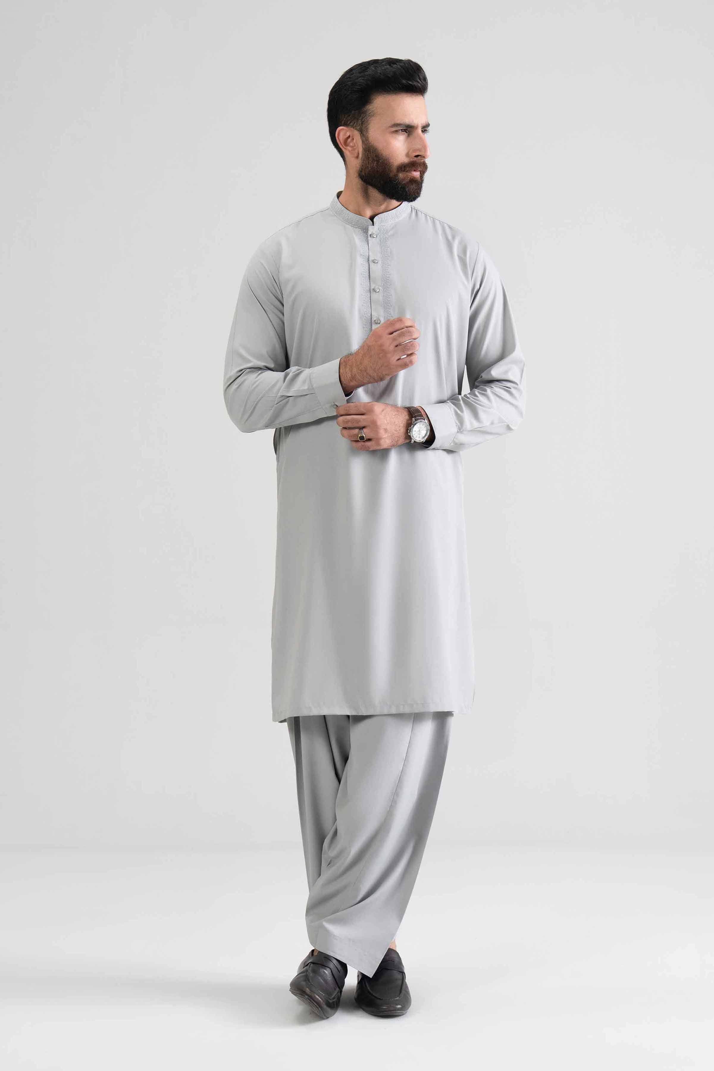 2 Piece - Embroidered Suit - NQ26-001