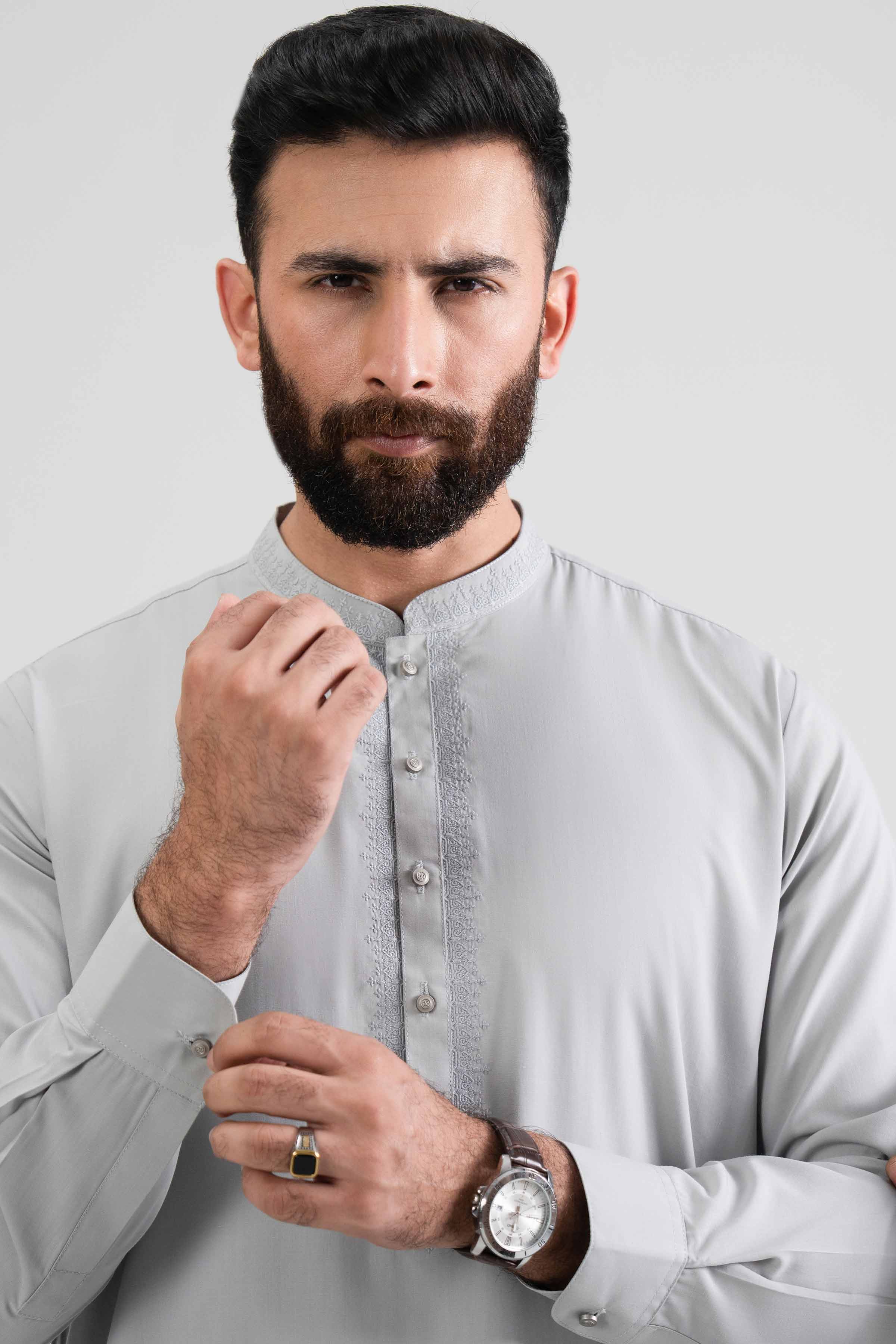 2 Piece - Embroidered Suit - NQ26-001