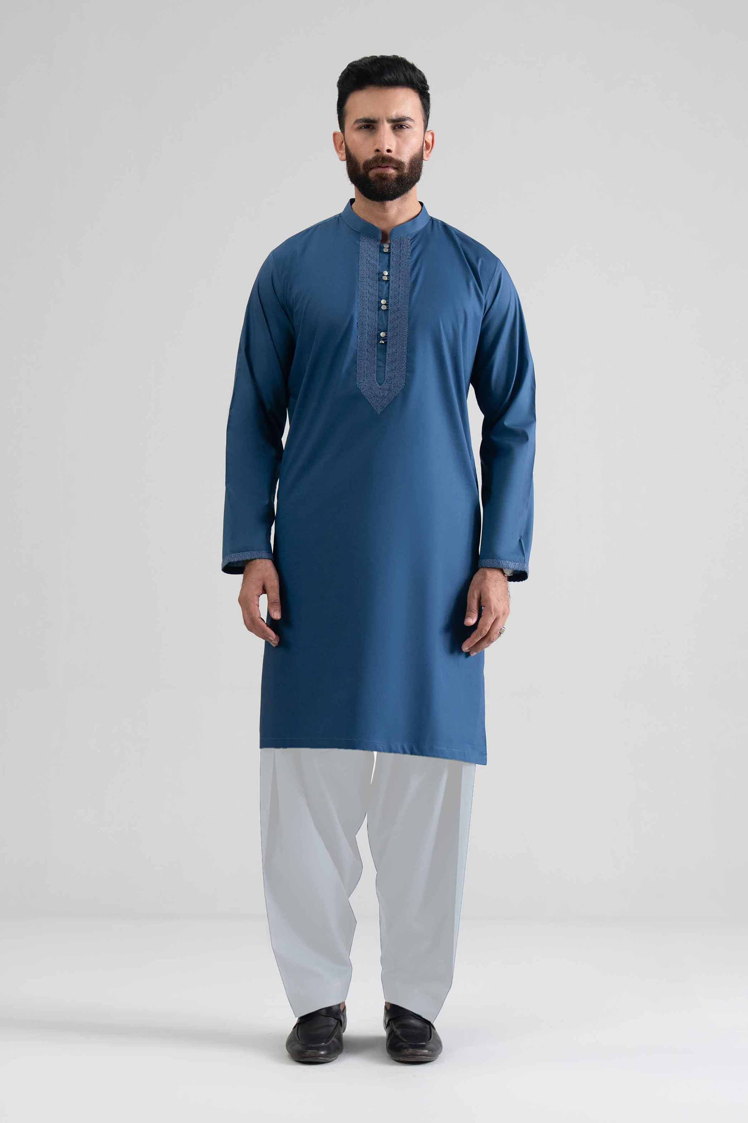2 Piece - Embroidered Suit - NQ26-004