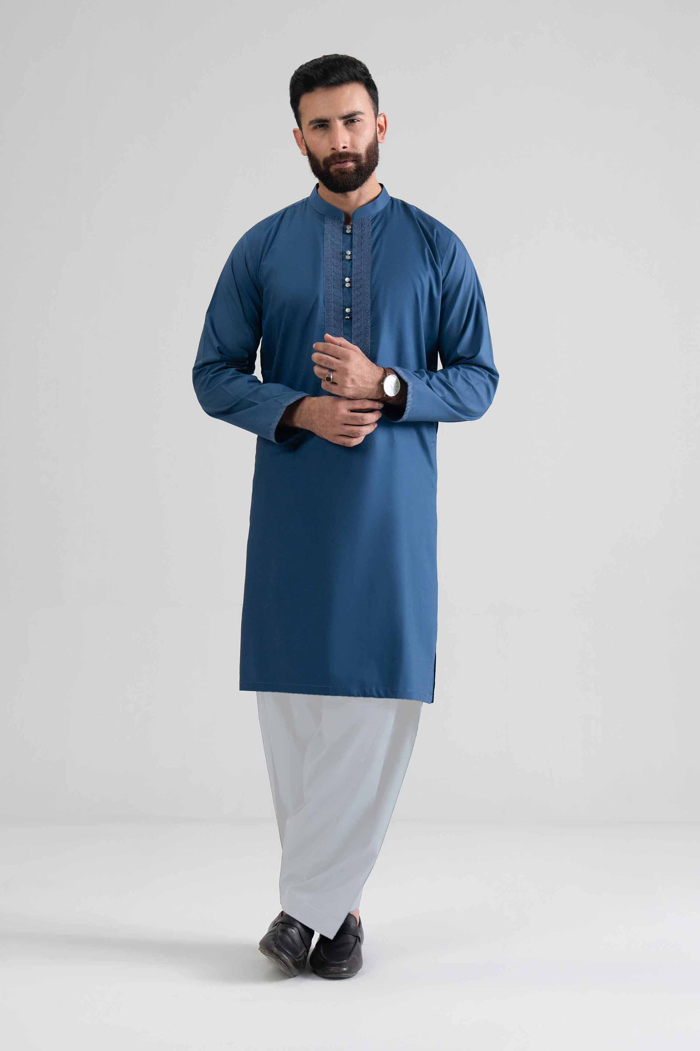 2 Piece - Embroidered Suit - NQ26-004