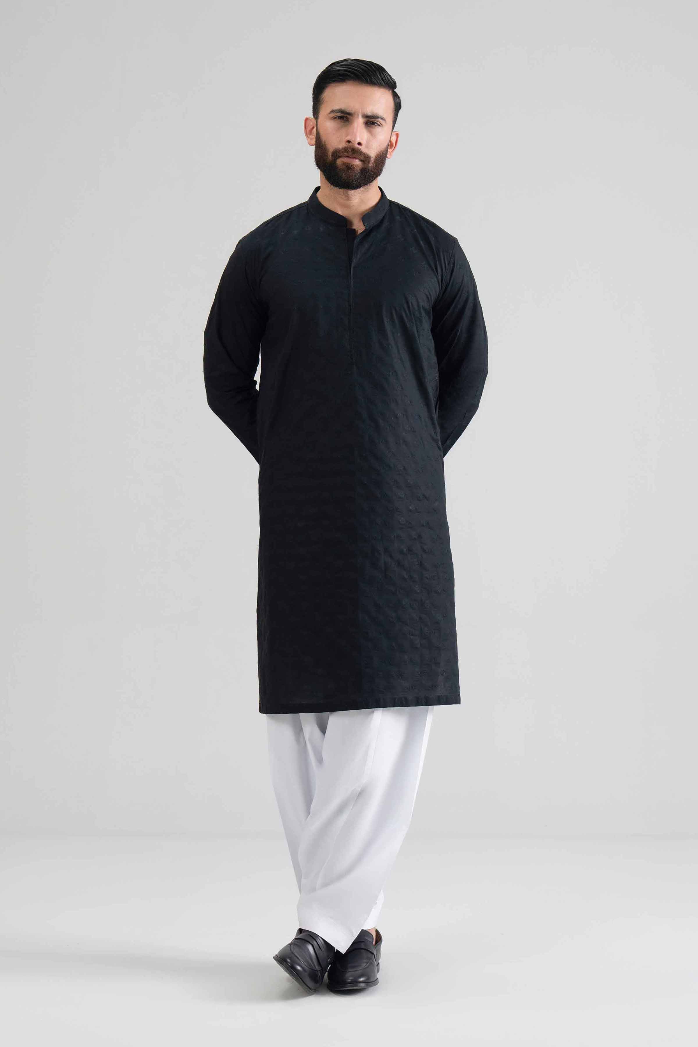 Embroidered Kurta- NQ26-007