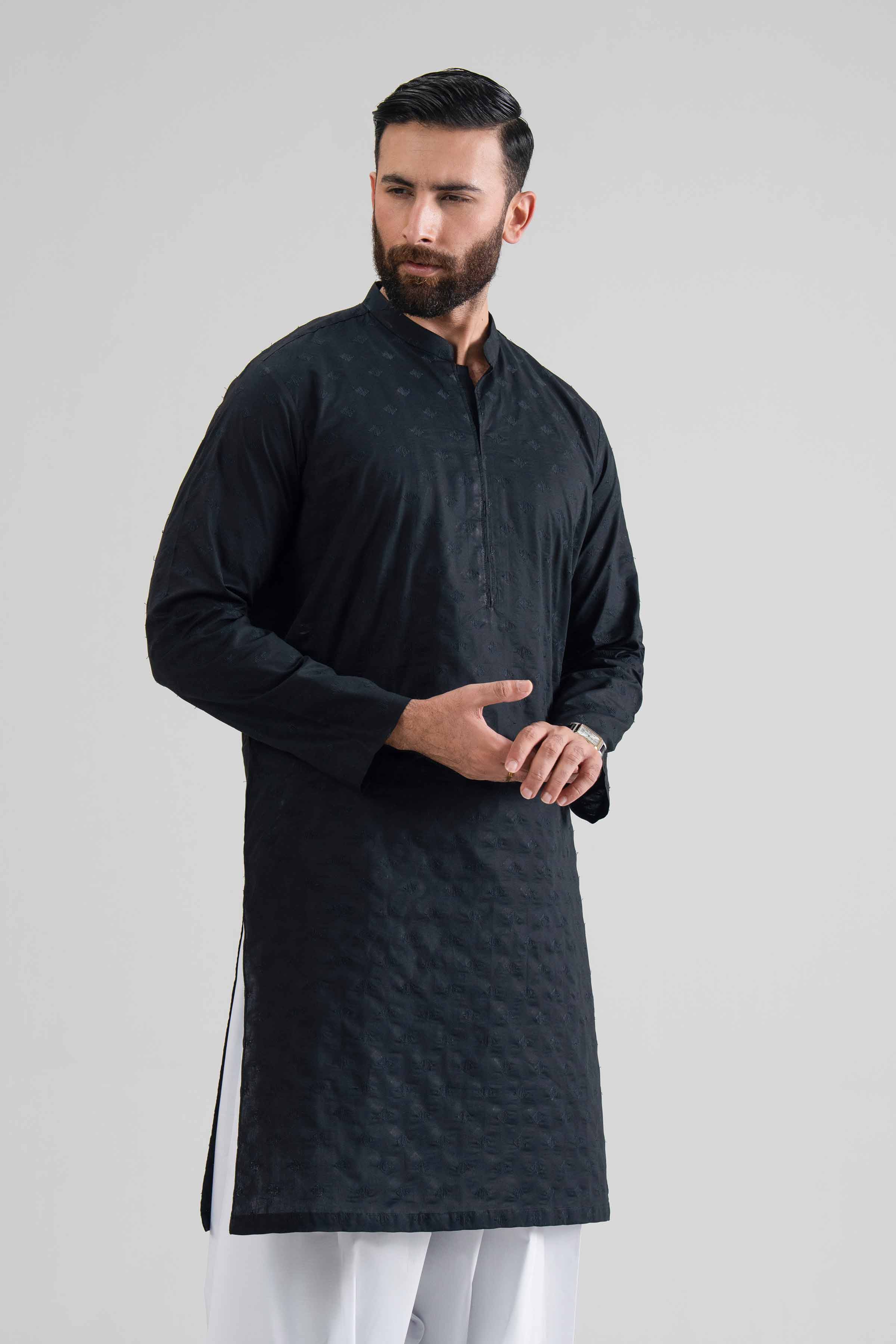 Embroidered Kurta- NQ26-007