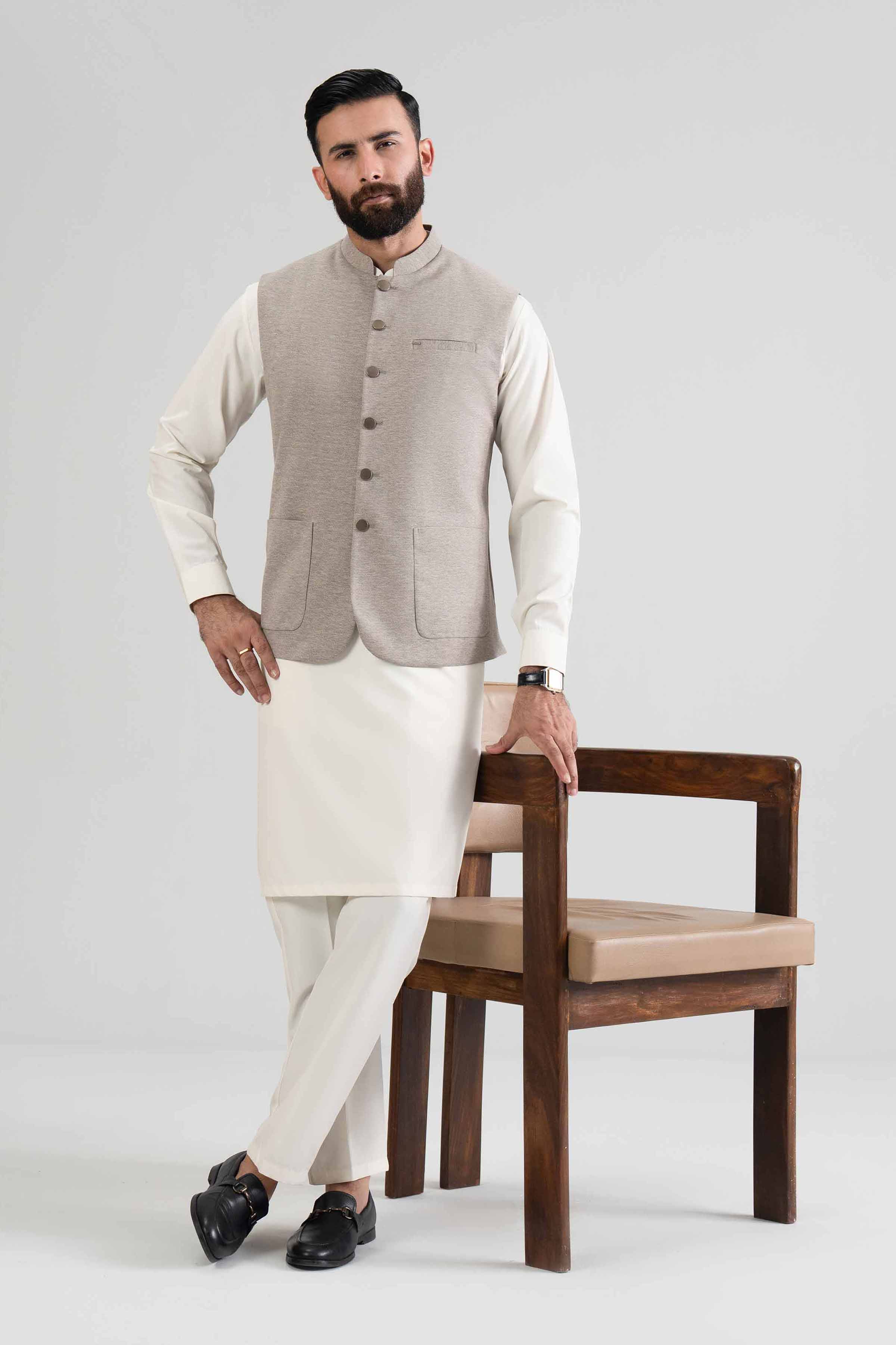 3 Piece - Basic Suit - NQ26-012  â€“ Menâ€™s Stitched Collection | Nishat | Shop Online