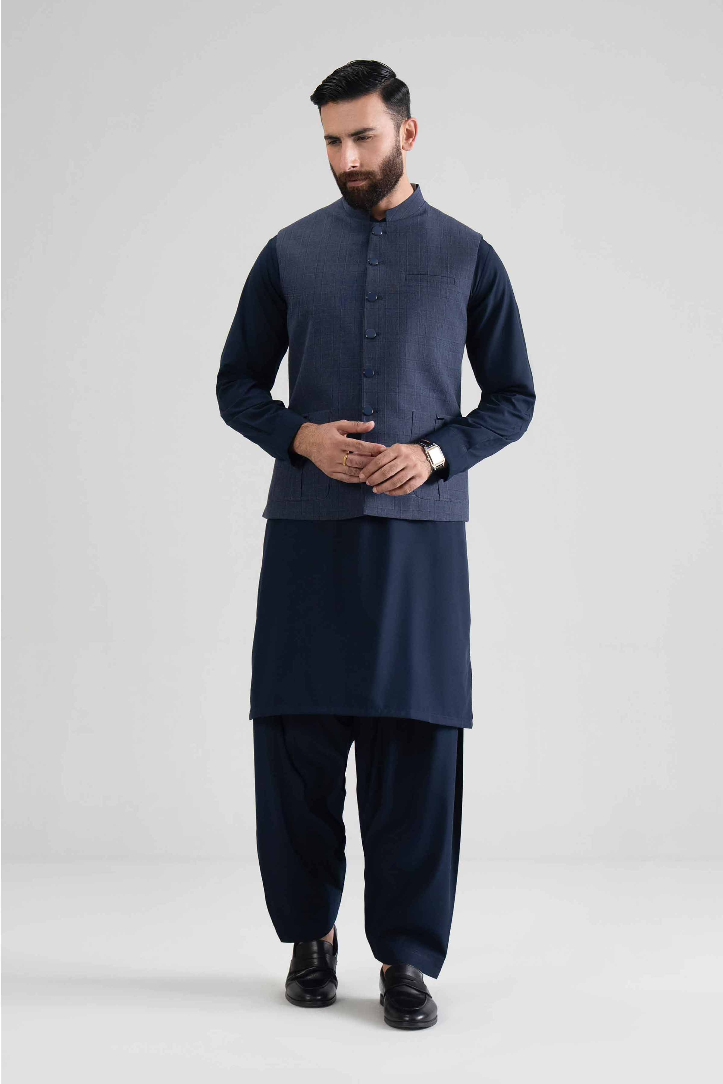3 Piece - Basic Suit - NQ26-013  â€“ Menâ€™s Stitched Collection | Nishat | Shop Online