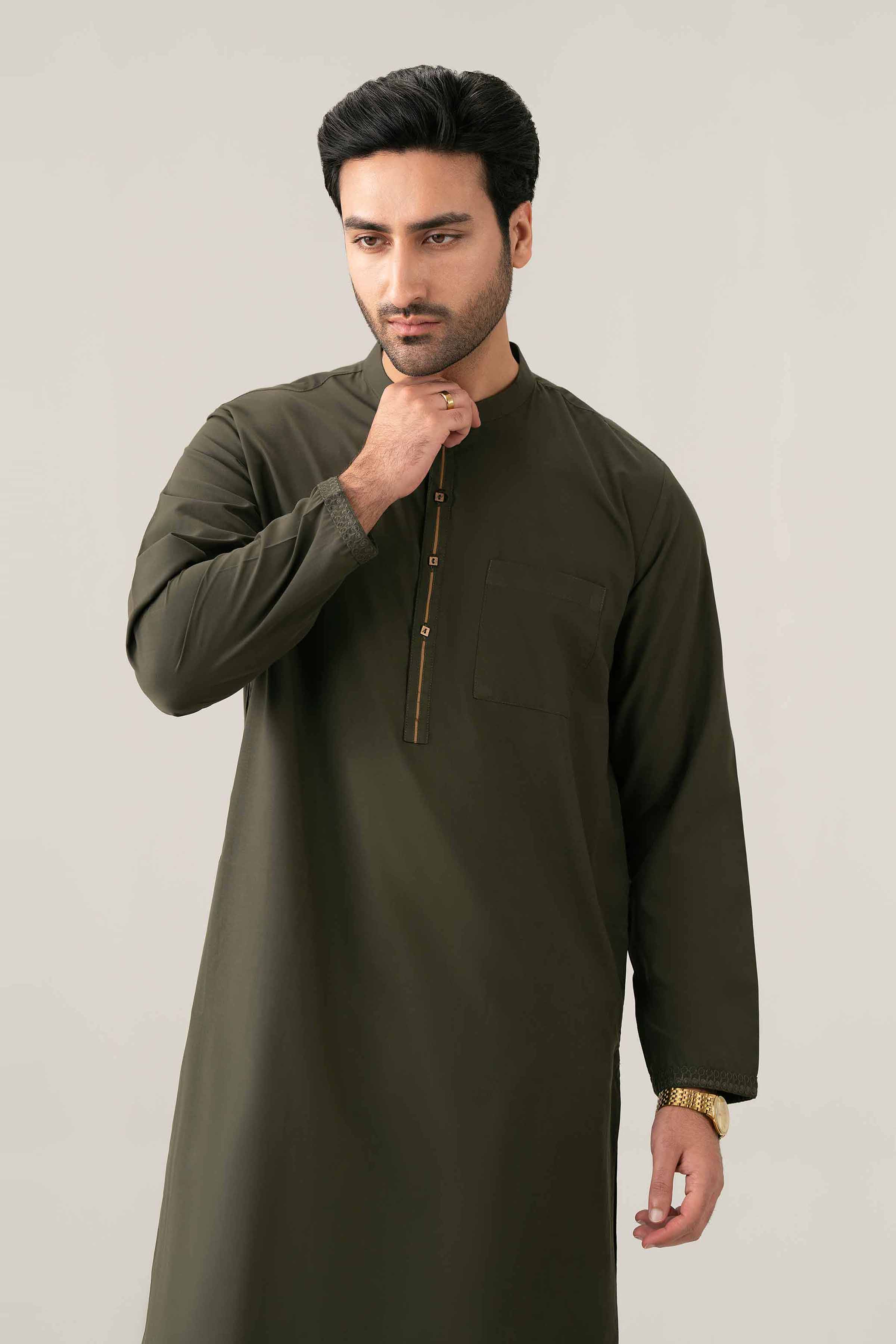 2 Piece - Embroidered Suit - NQ26-018