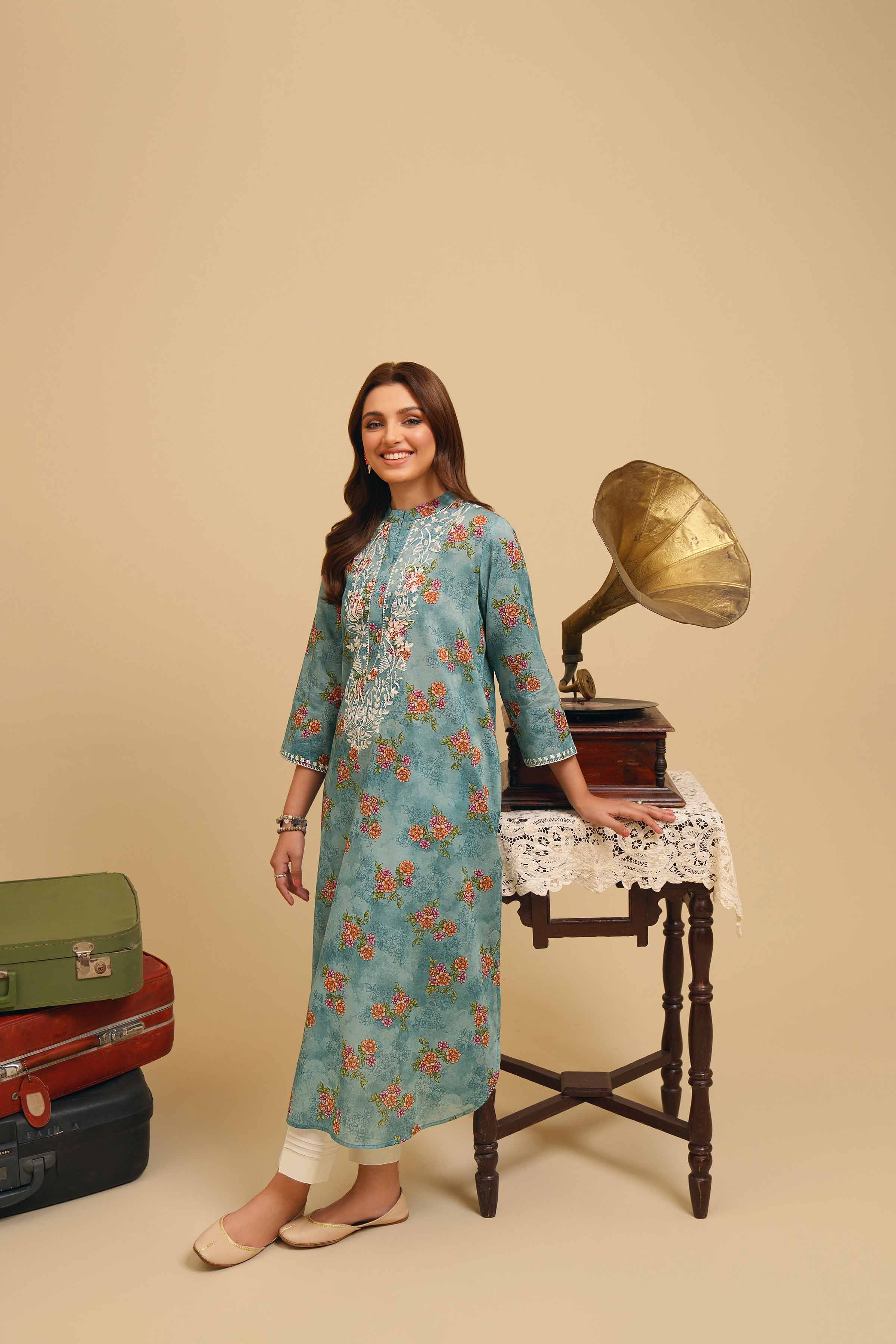 Printed embroidered Shirt - PE24-232
