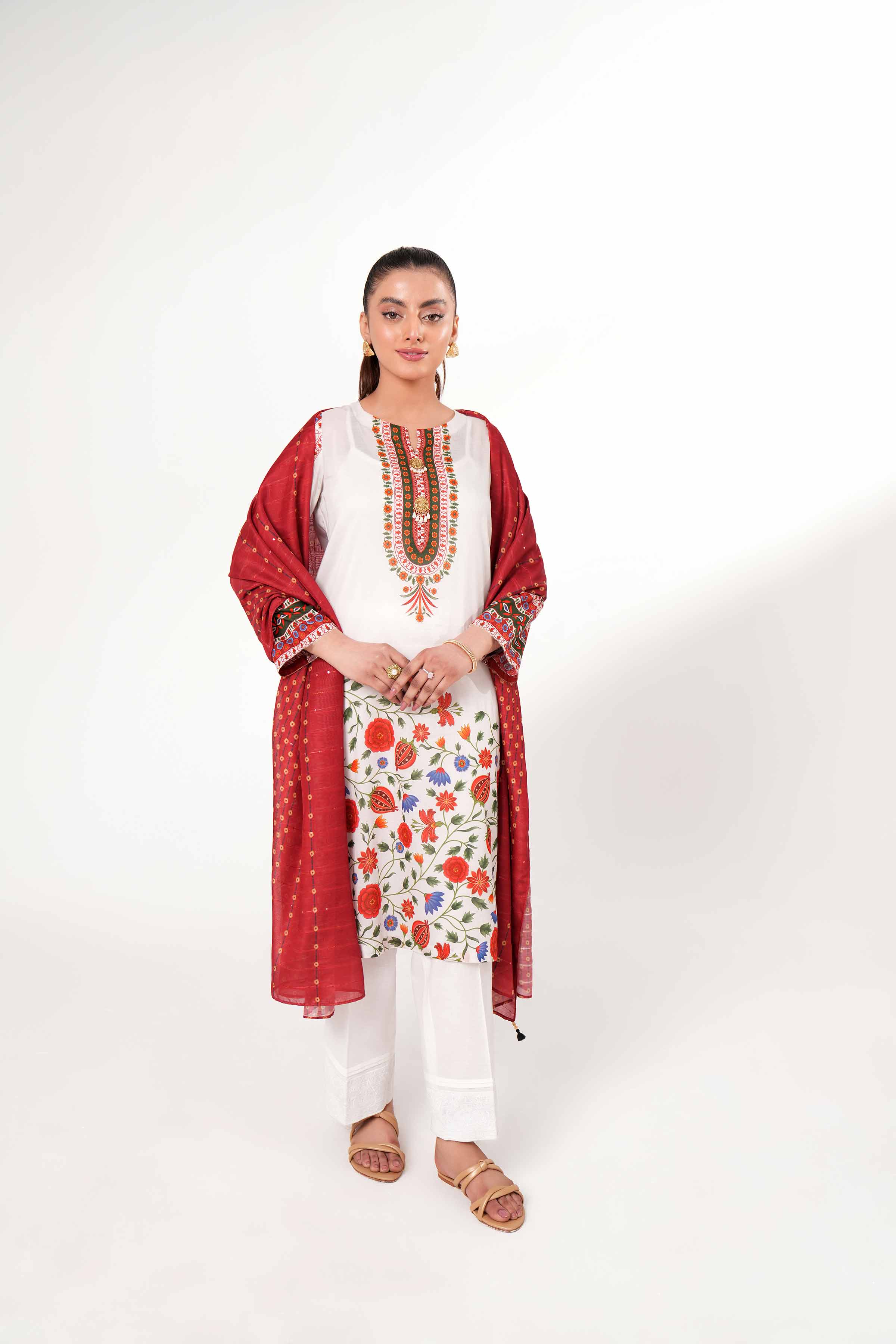 2 Piece - Printed Suit - PE24-243