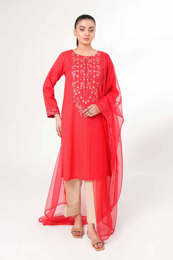2 Piece - Embroidered Suit - PE24-26