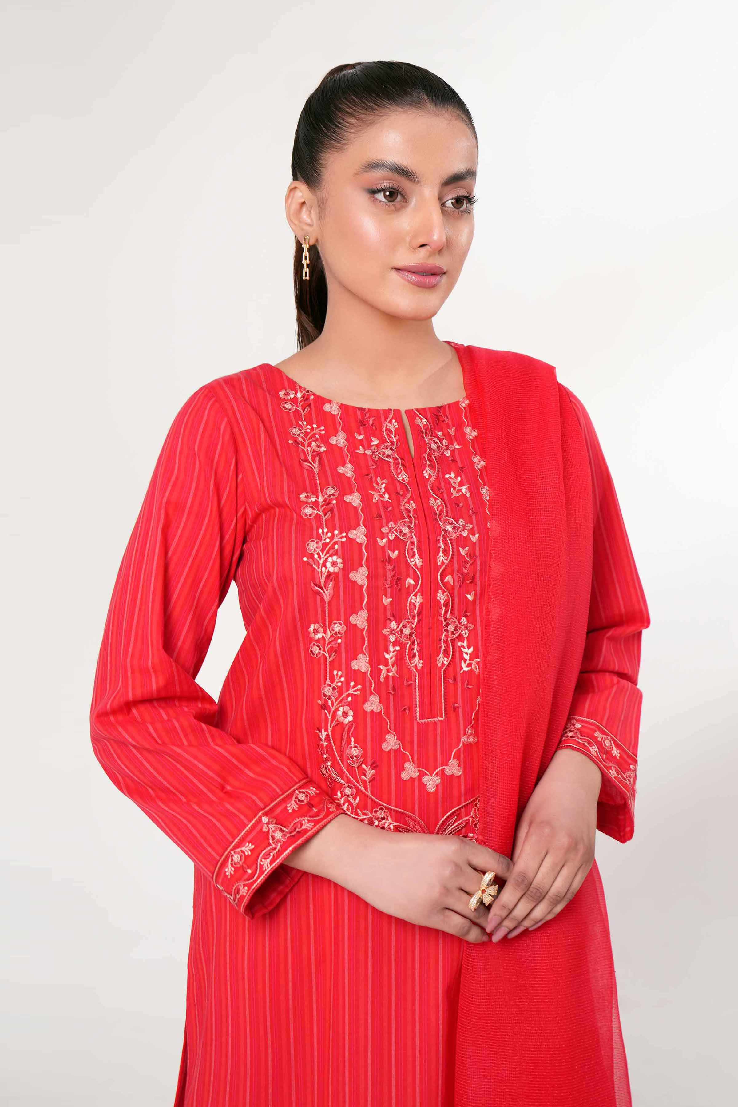2 Piece - Embroidered Suit - PE24-26