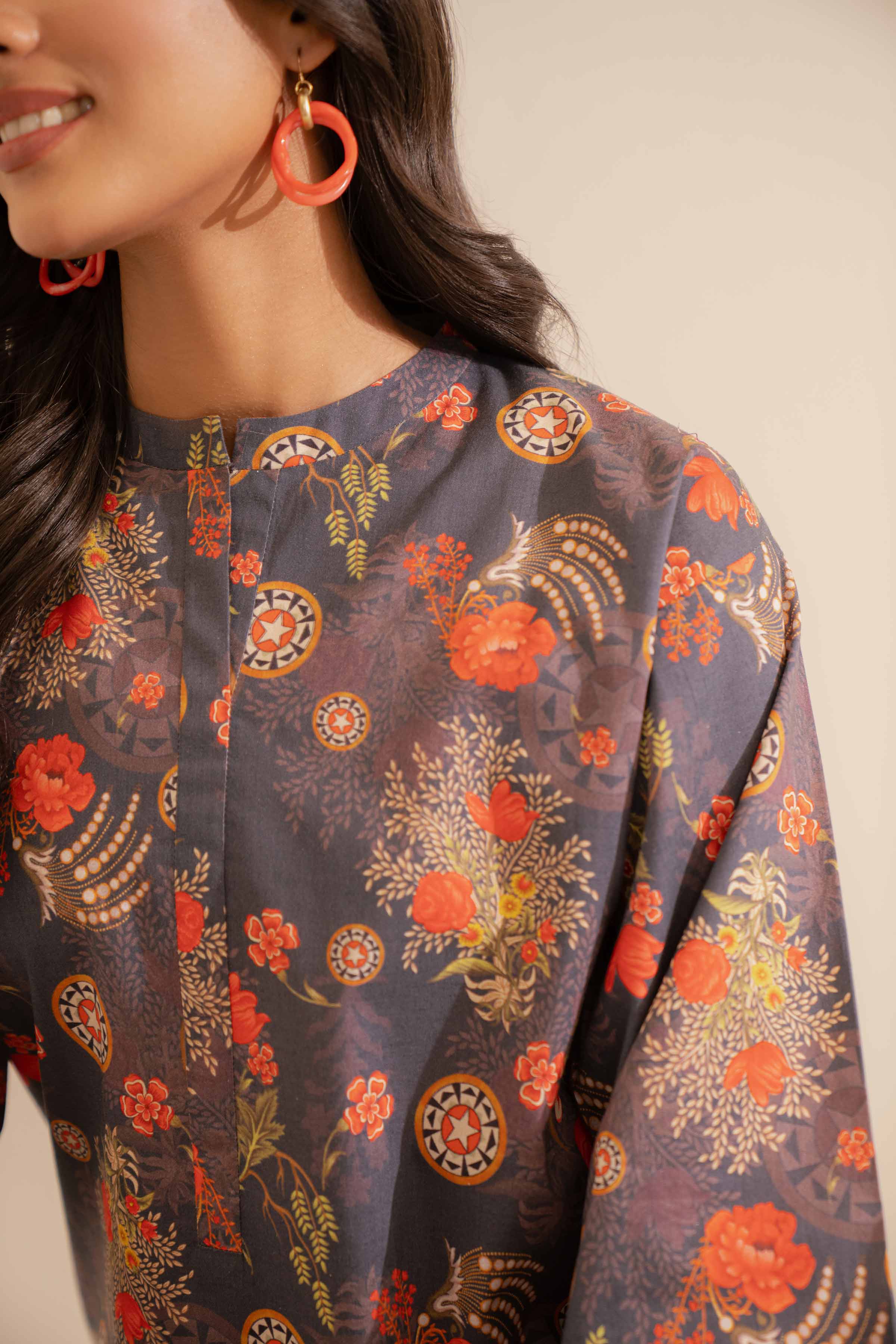 2 Piece - Printed Suit - PE24-311