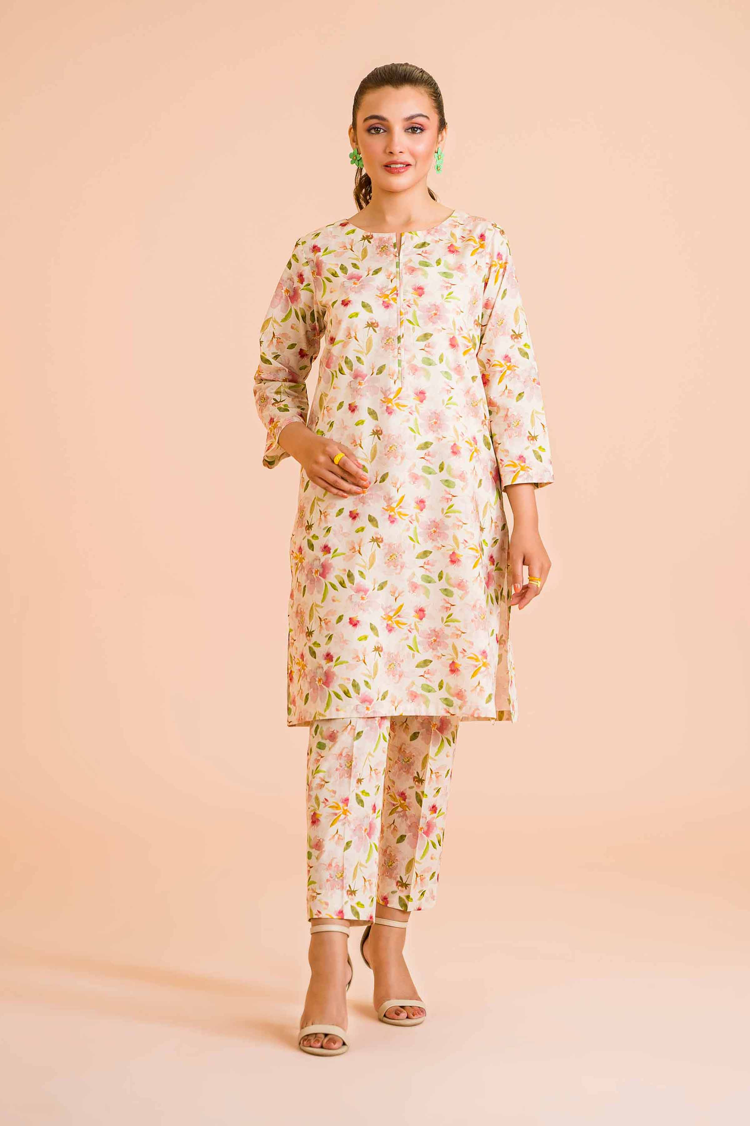 2 Piece - Printed Suit - PE24-346