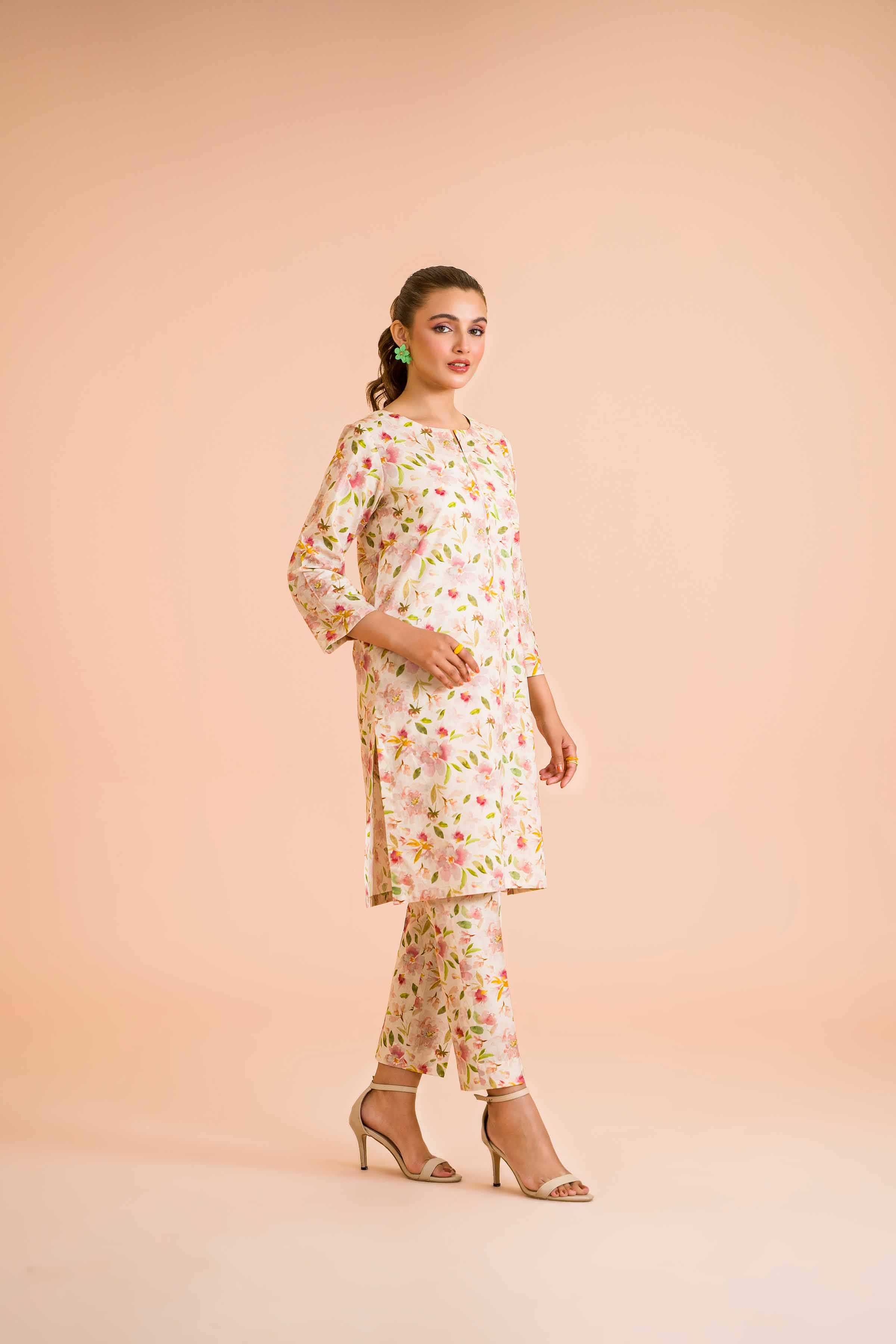 2 Piece - Printed Suit - PE24-346