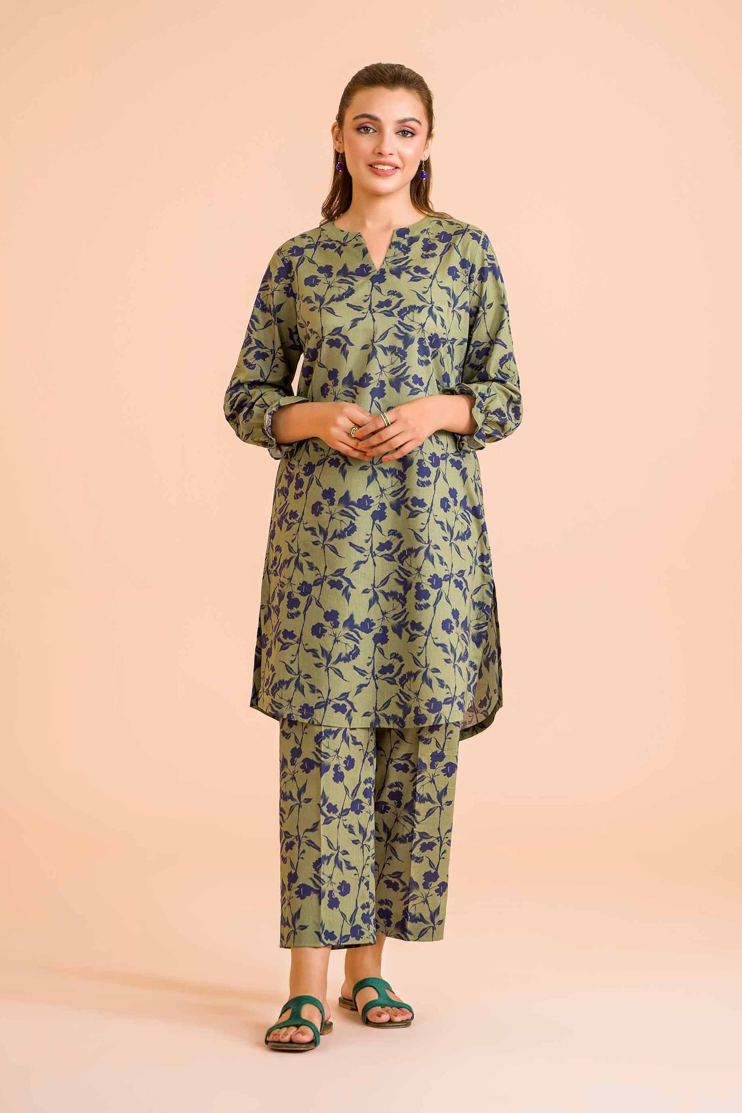 2 Piece - Printed Suit - PE24-352