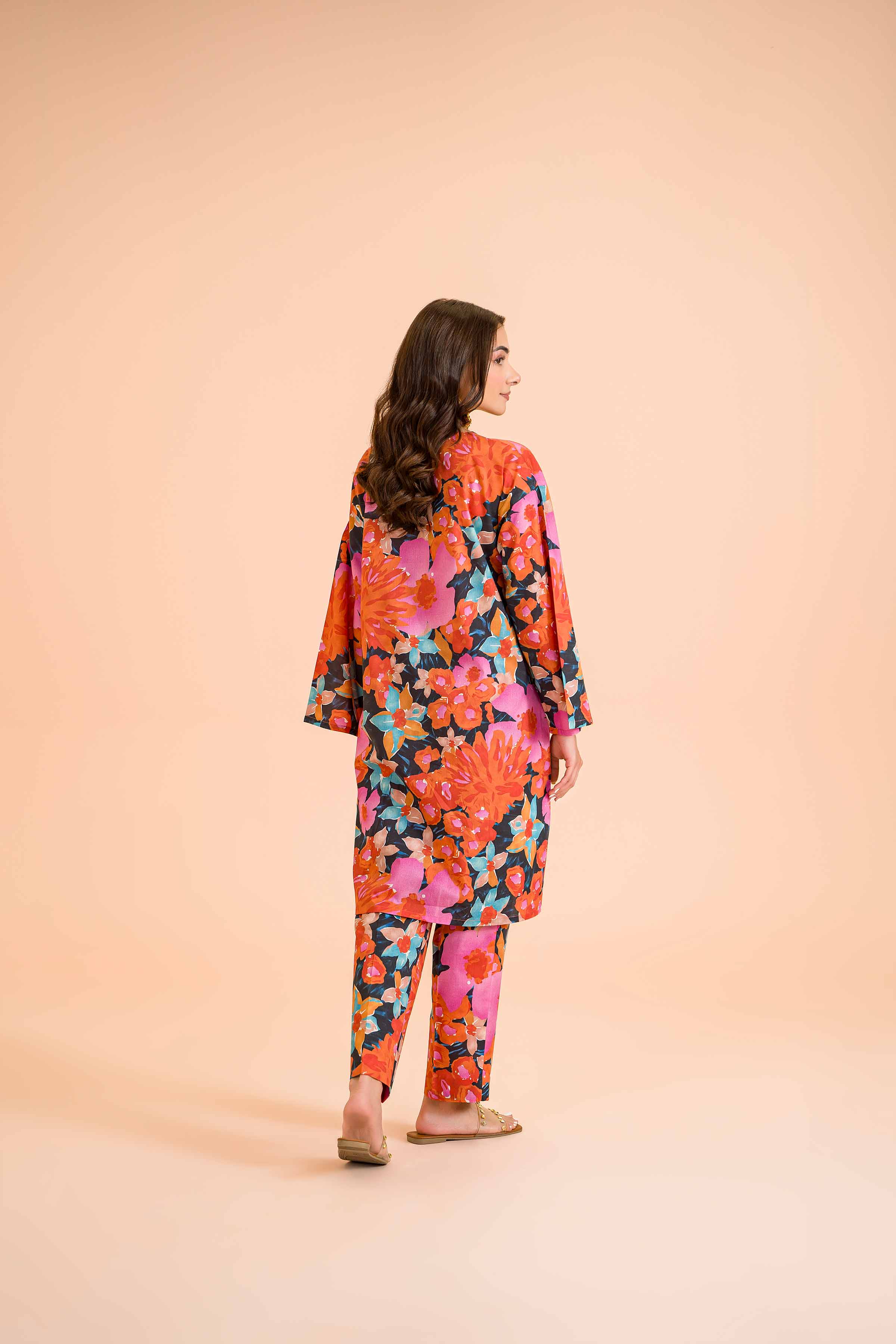 2 Piece - Printed Suit - PE24-355