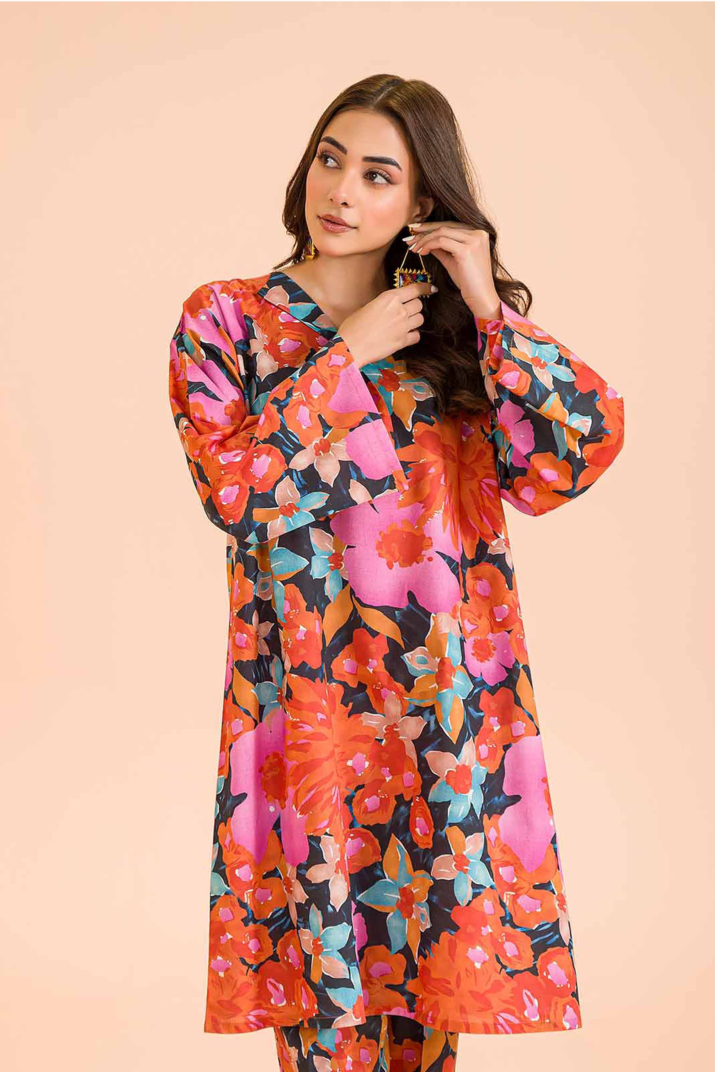 2 Piece - Printed Suit - PE24-355