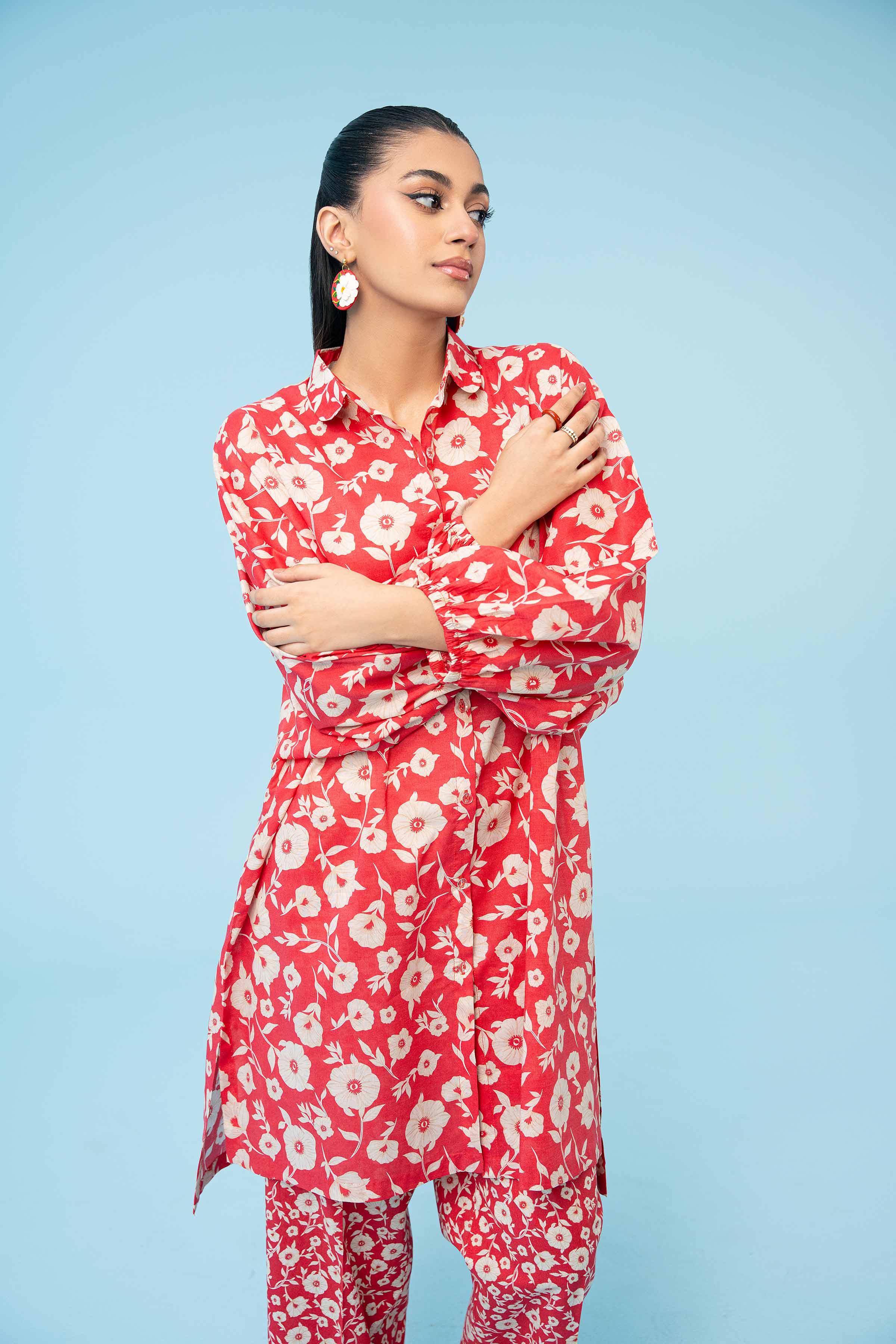 2 Piece - Printed Suit - PE24-364