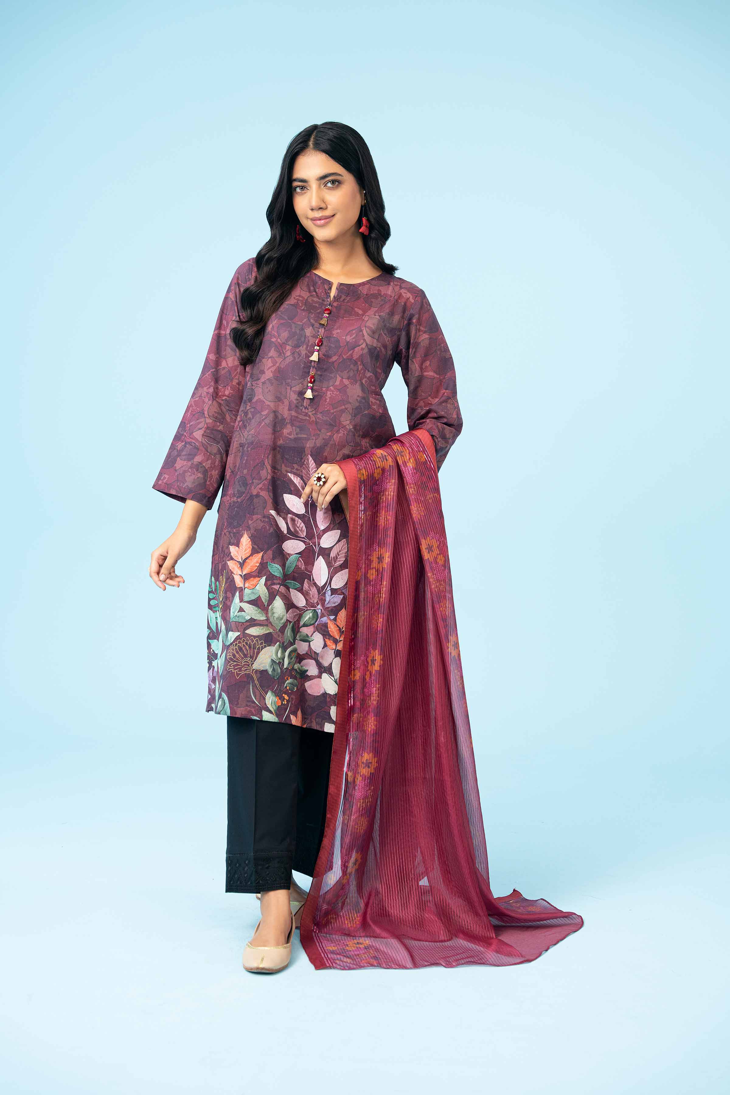 2 Piece - Printed Suit - PE24-374