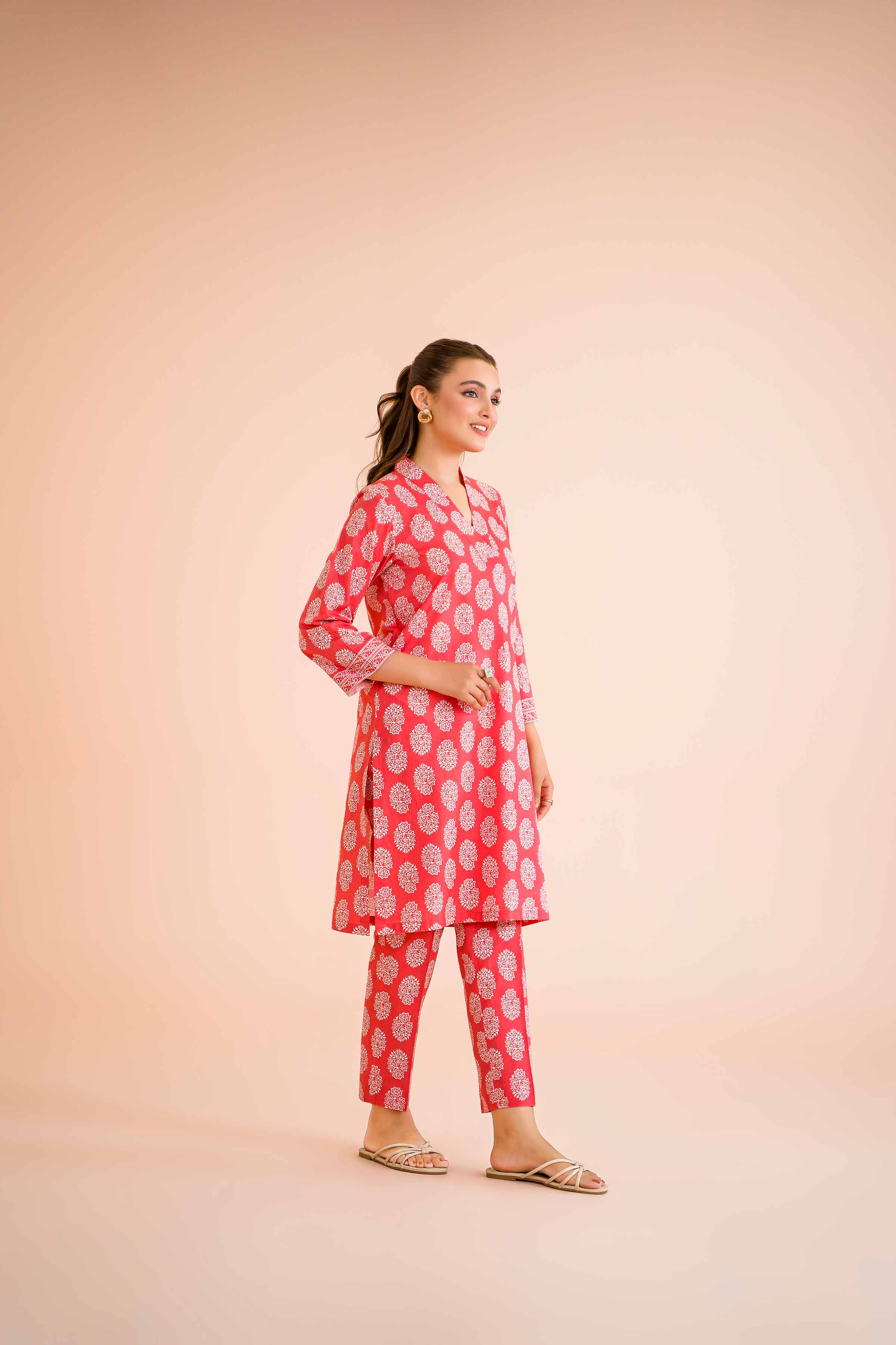 2 Piece - Printed Suit - PE24-394