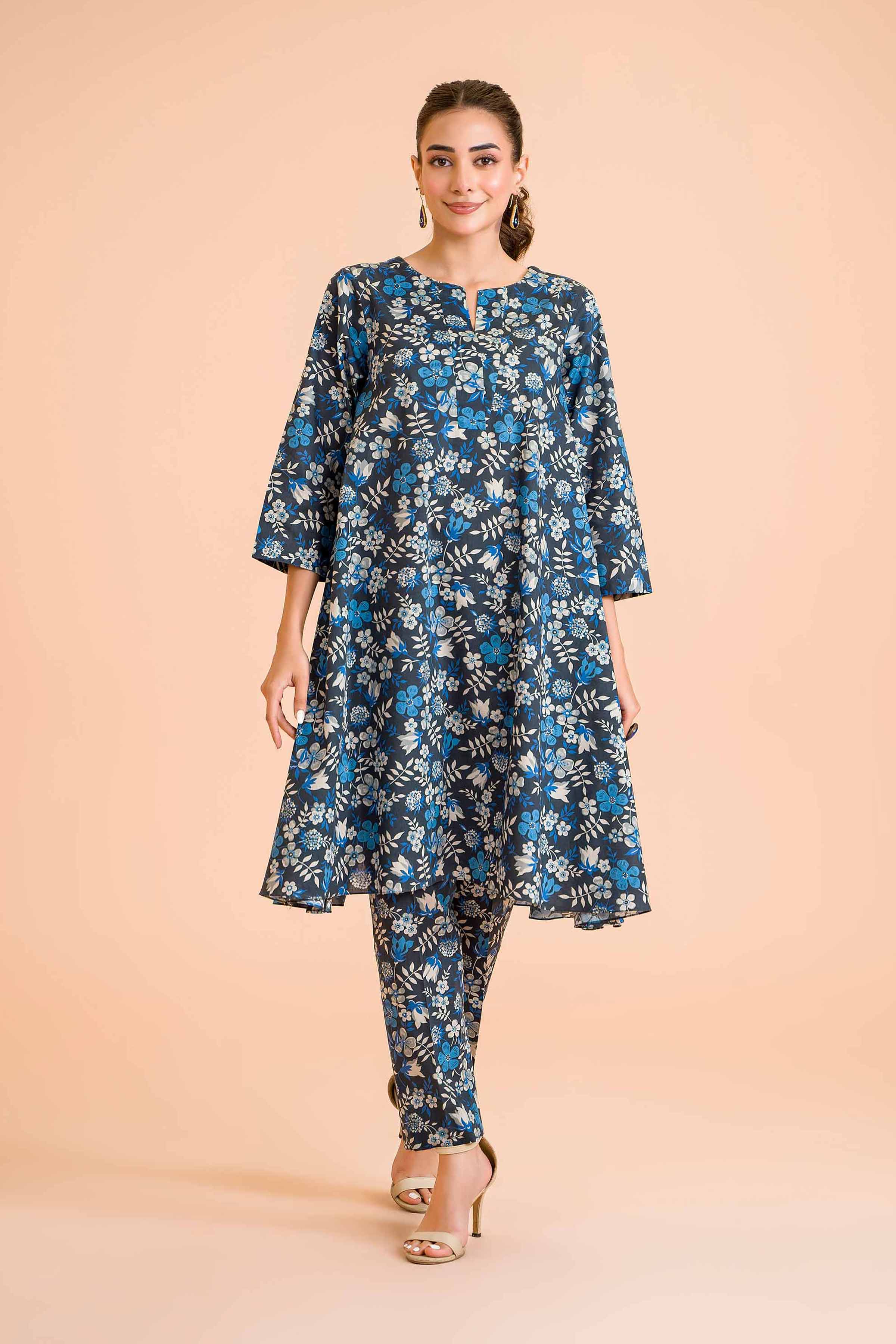 2 Piece - Printed Suit - PE24-400