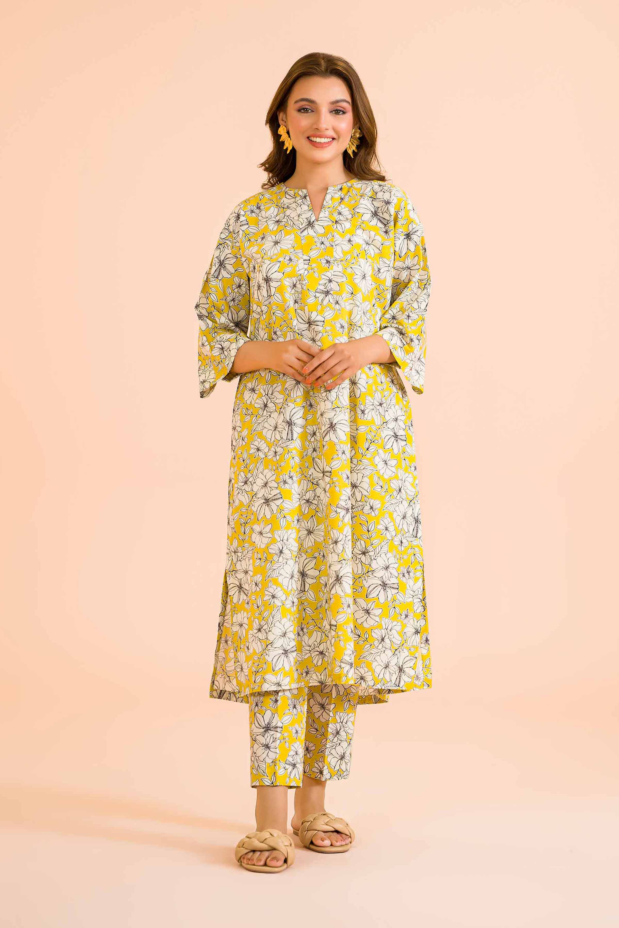 2 Piece - Printed Suit - PE24-408
