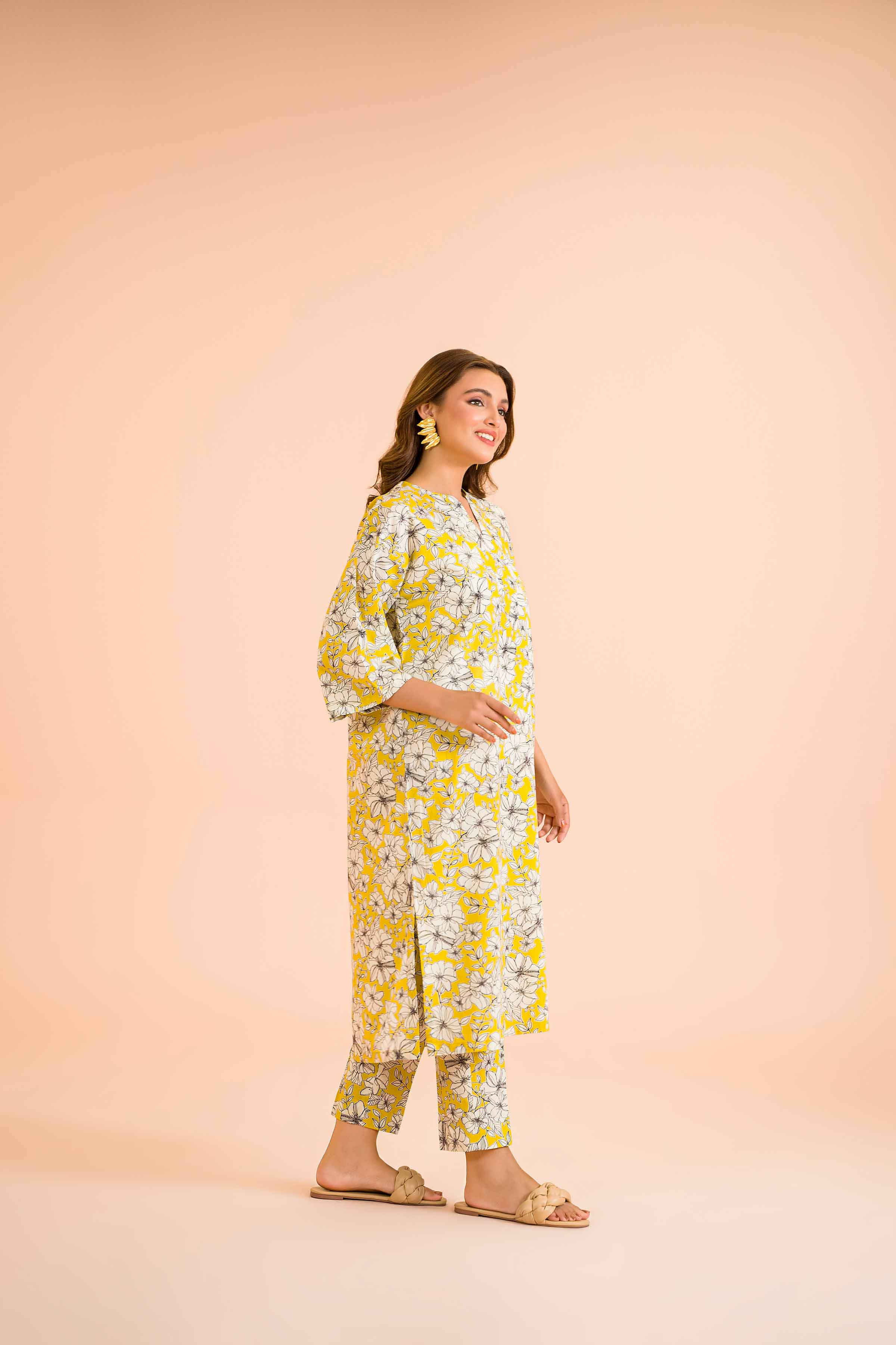 2 Piece - Printed Suit - PE24-408
