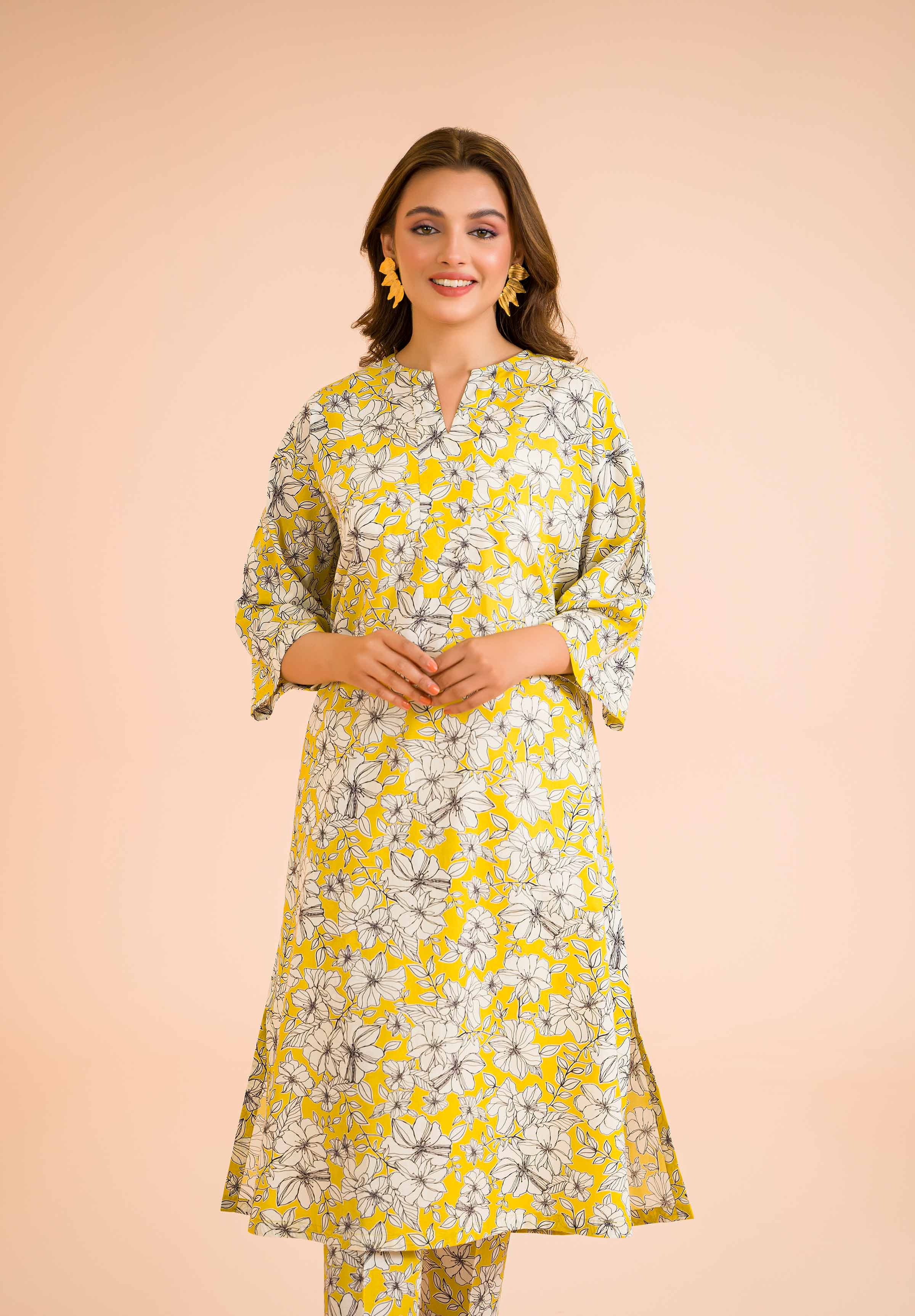 2 Piece - Printed Suit - PE24-408