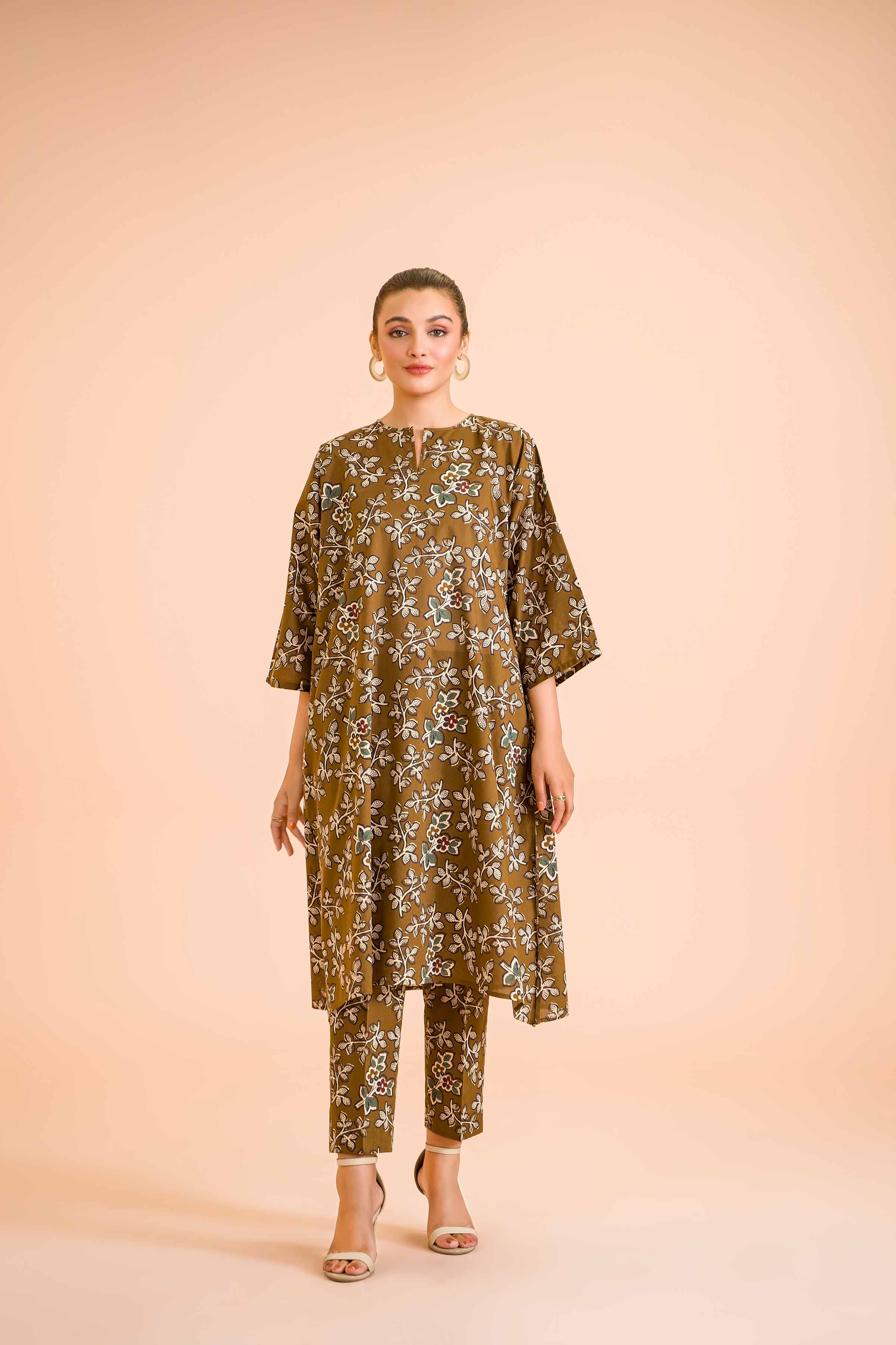 2 Piece - Printed Suit - PE24-409