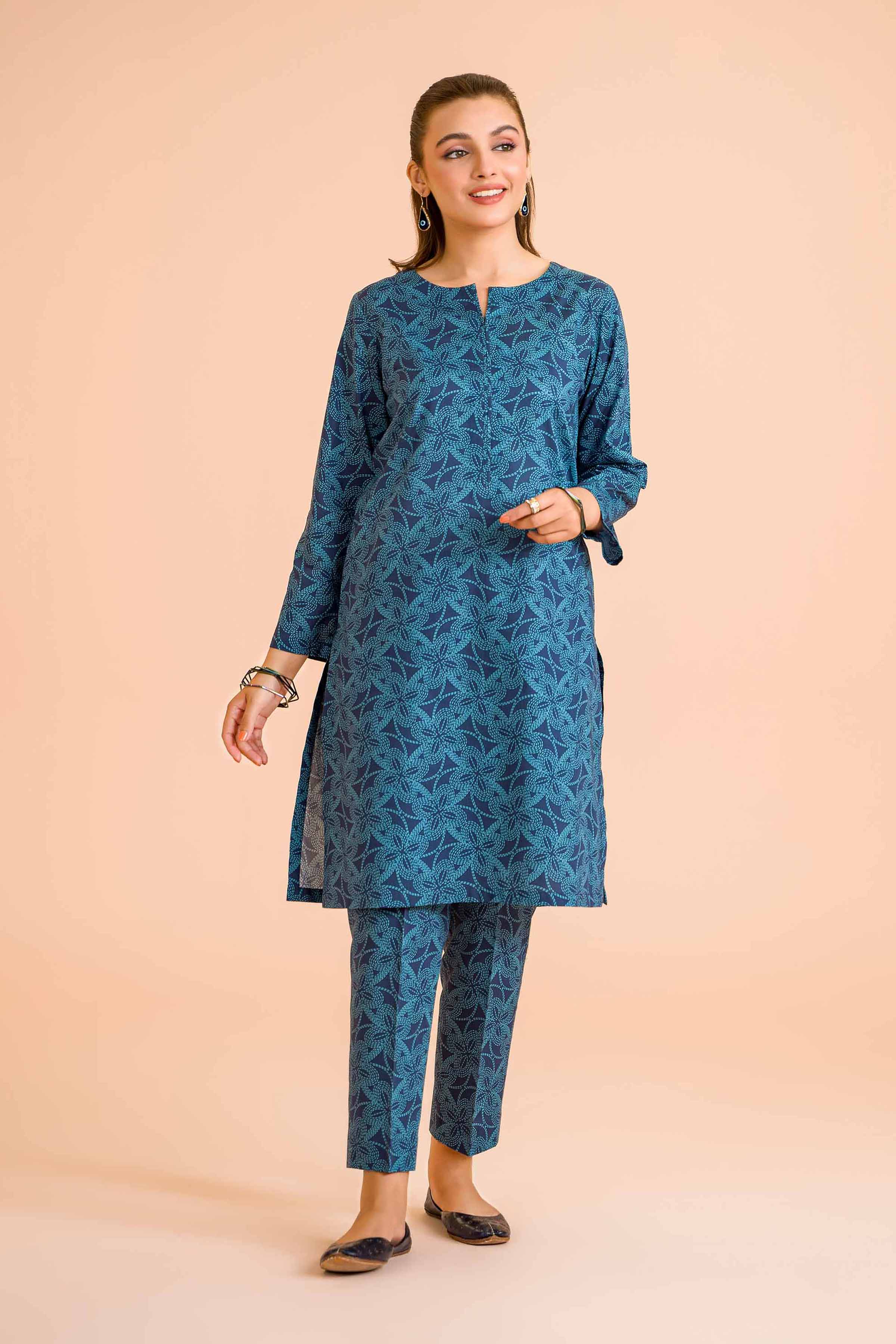 2 Piece - Printed Suit - PE24-410