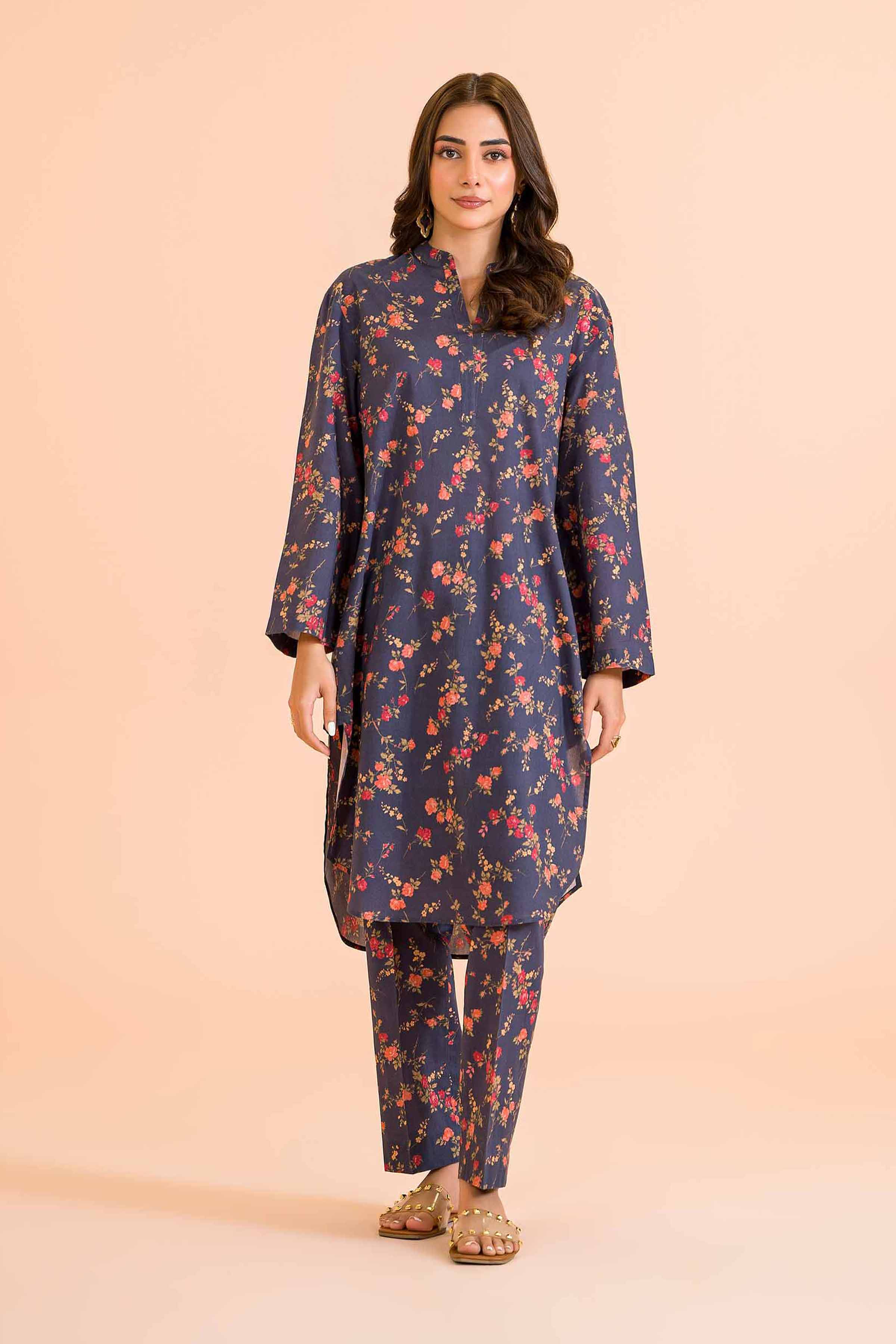 2 Piece - Printed Suit - PE24-418
