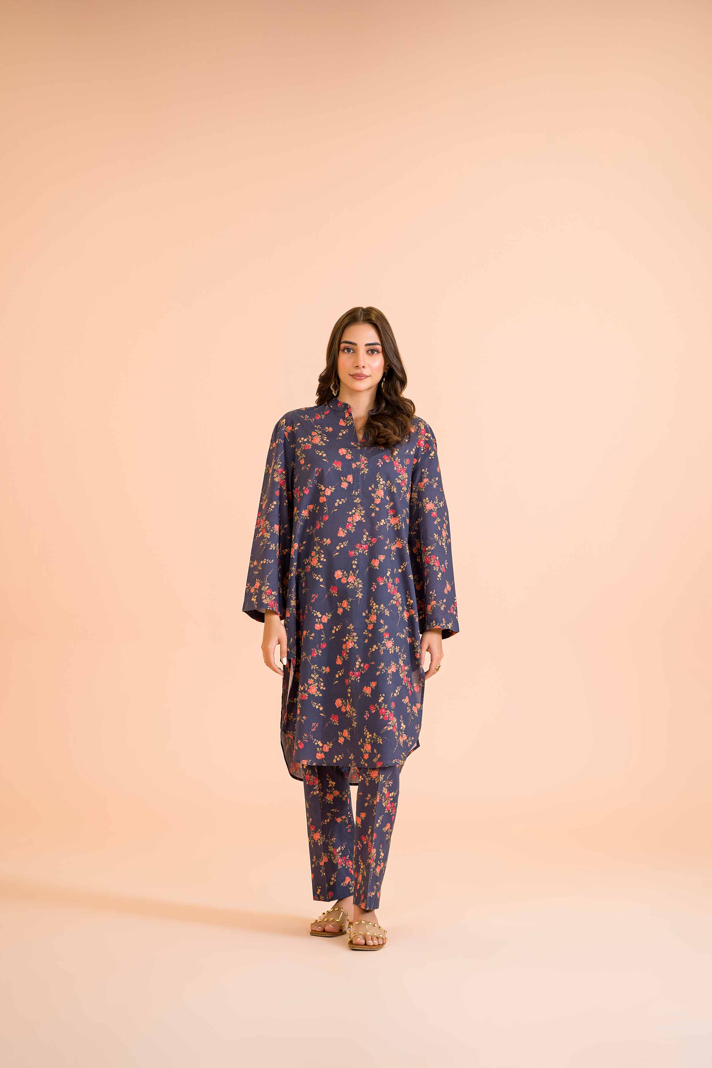 2 Piece - Printed Suit - PE24-418