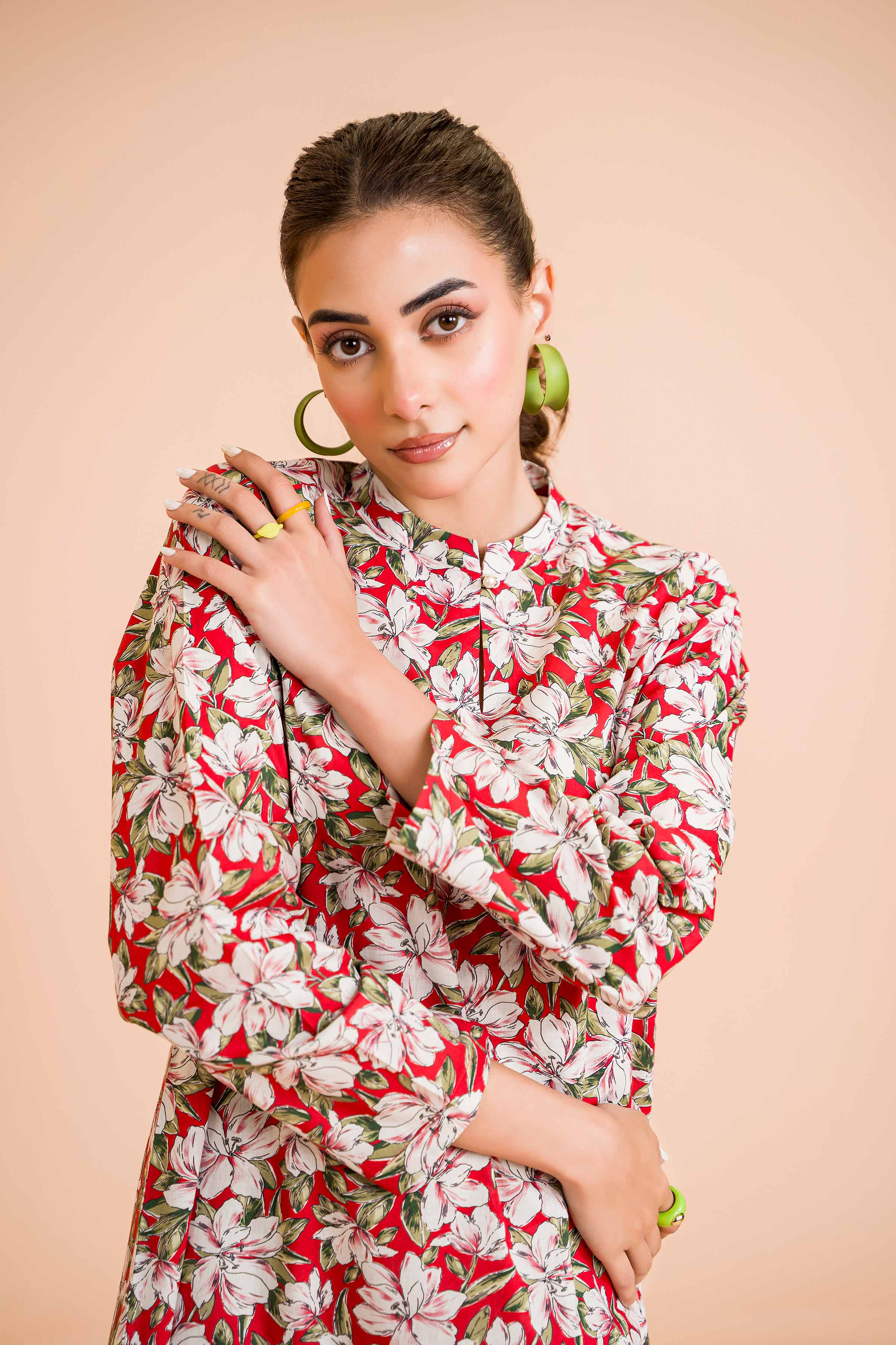 2 Piece - Printed Suit - PE24-419