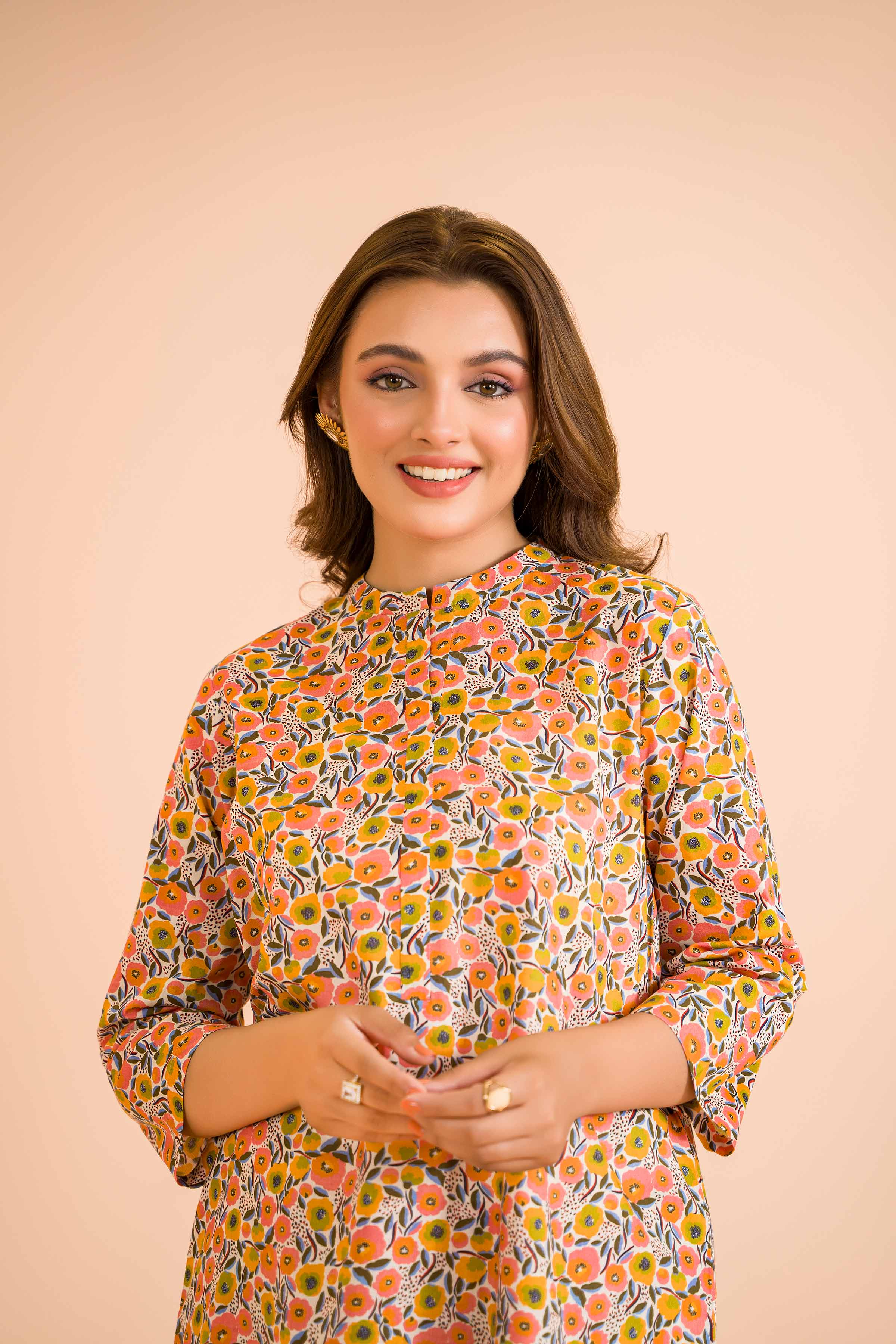 2 Piece - Printed Suit - PE24-420