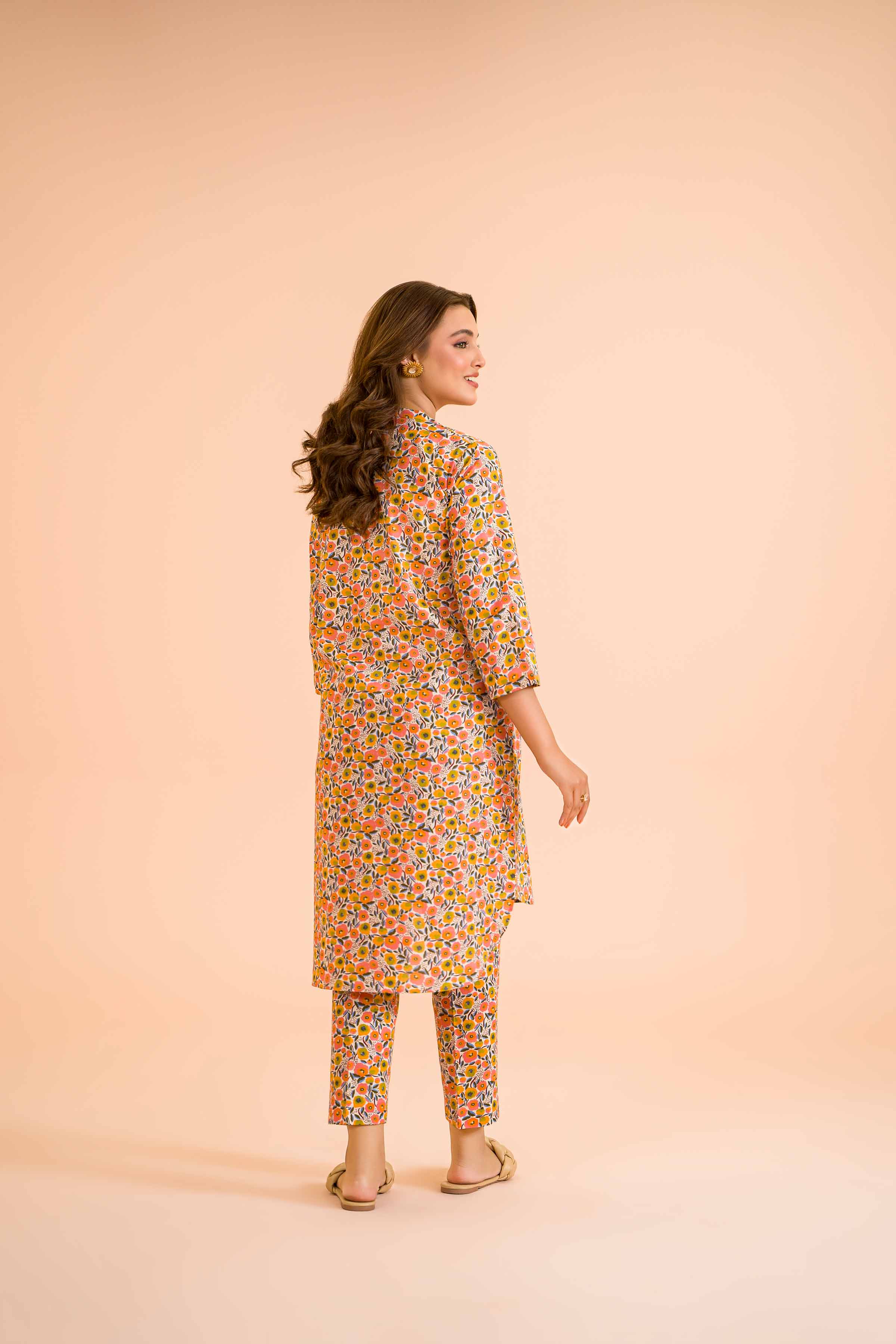 2 Piece - Printed Suit - PE24-420