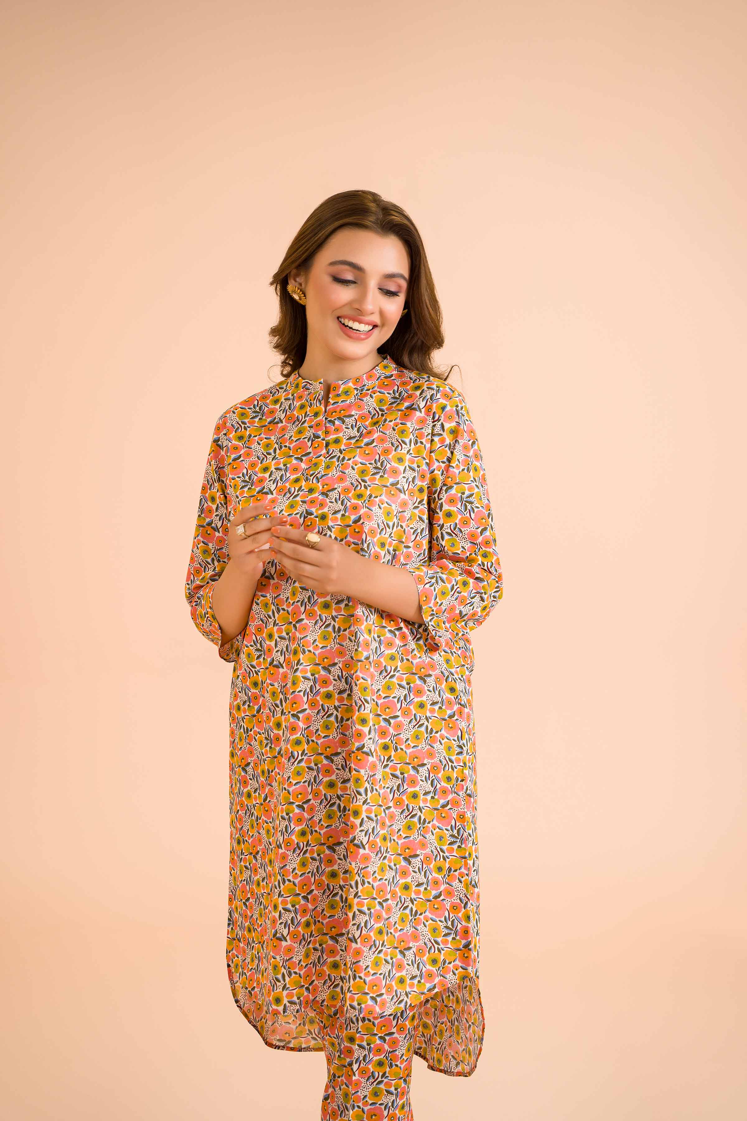 2 Piece - Printed Suit - PE24-420