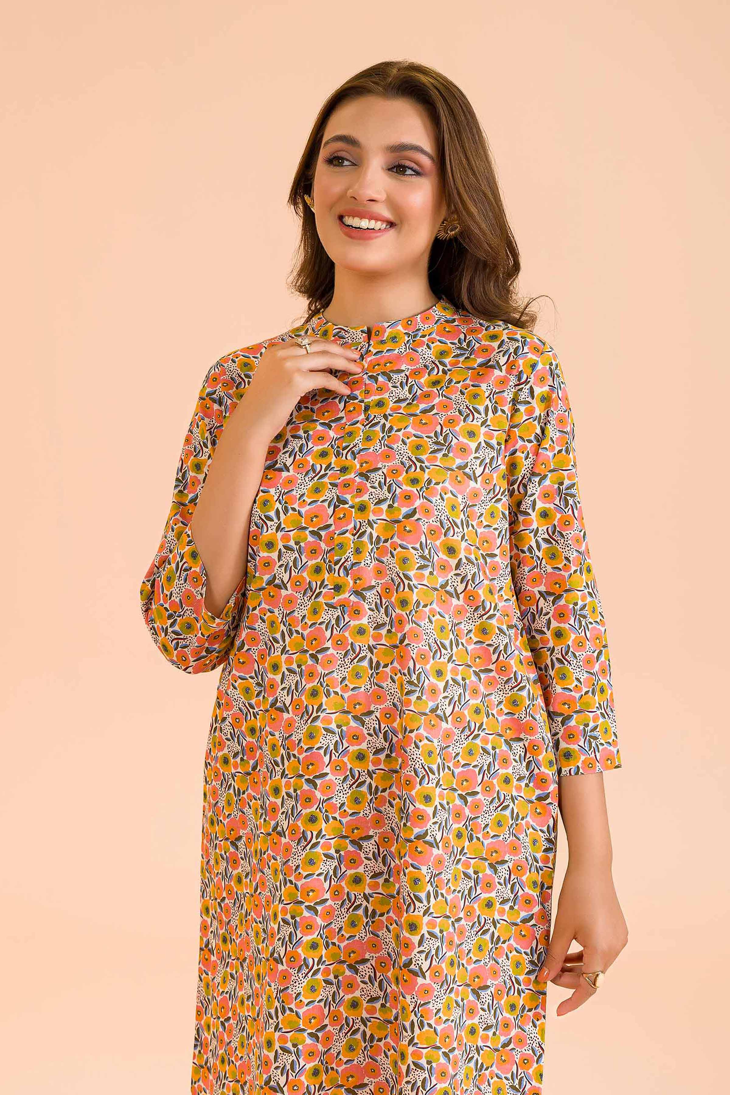 2 Piece - Printed Suit - PE24-420