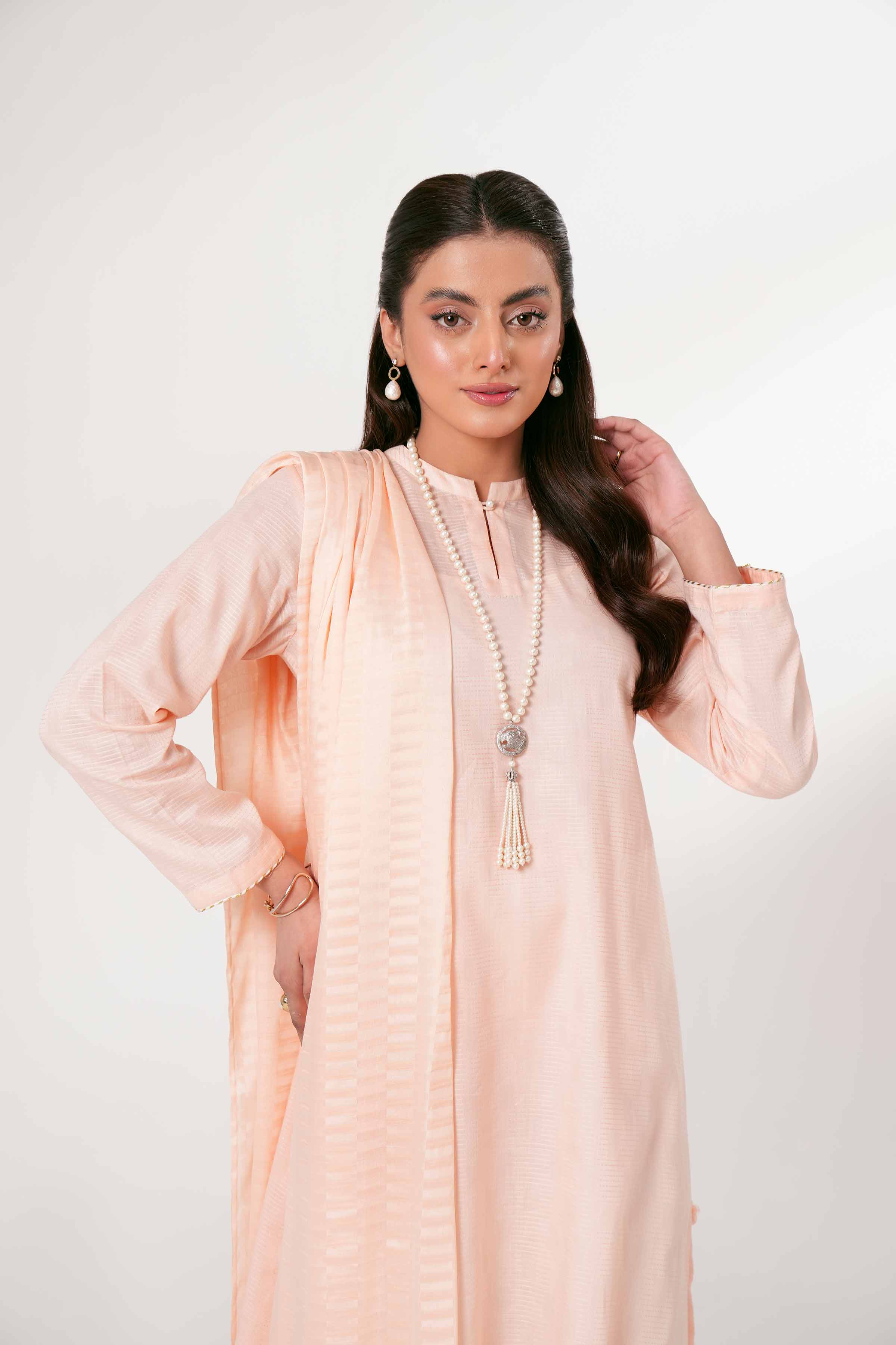 2 Piece - Embroidered Suit - PE24-43