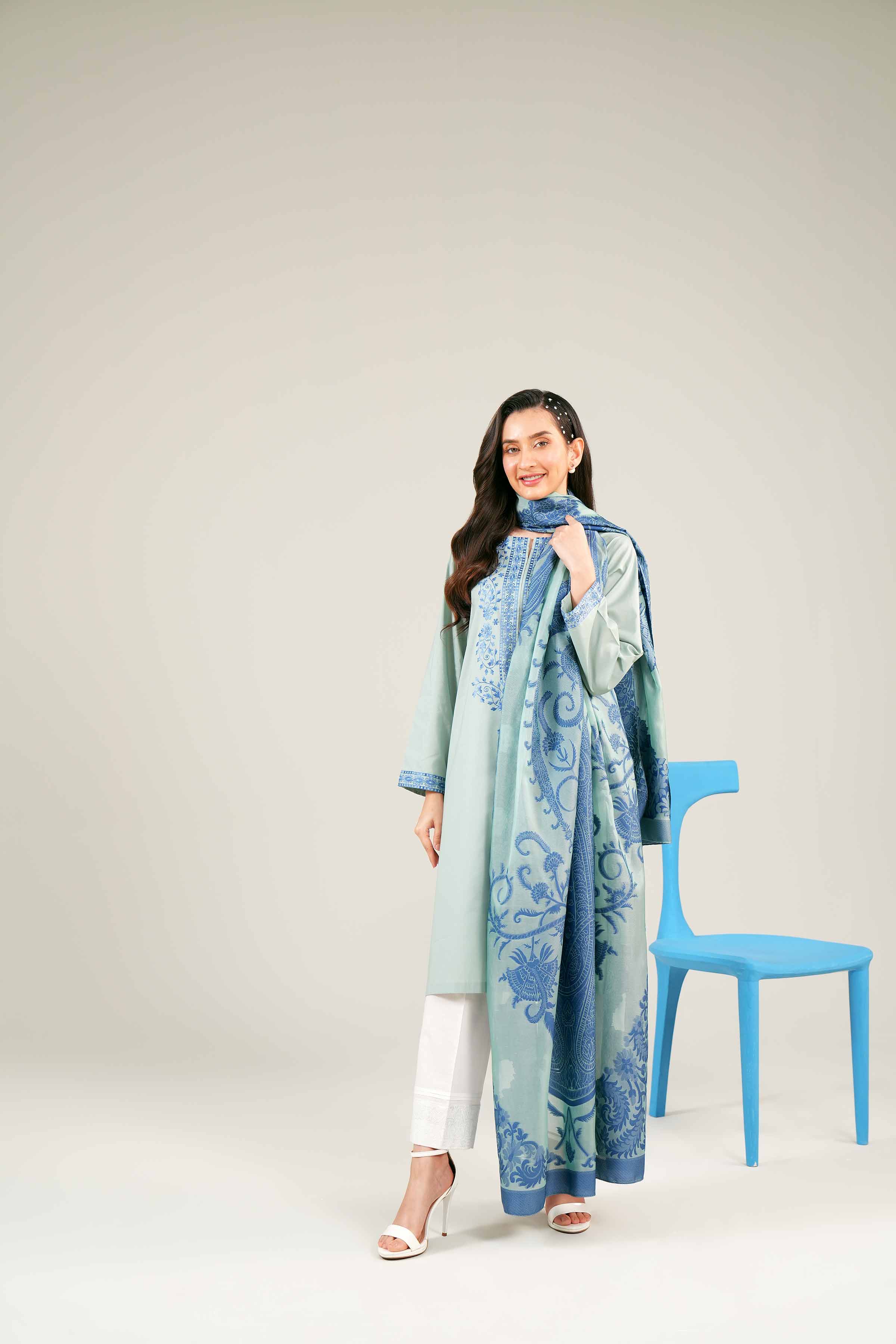 2 Piece - Embroidered Suit - PE24-74