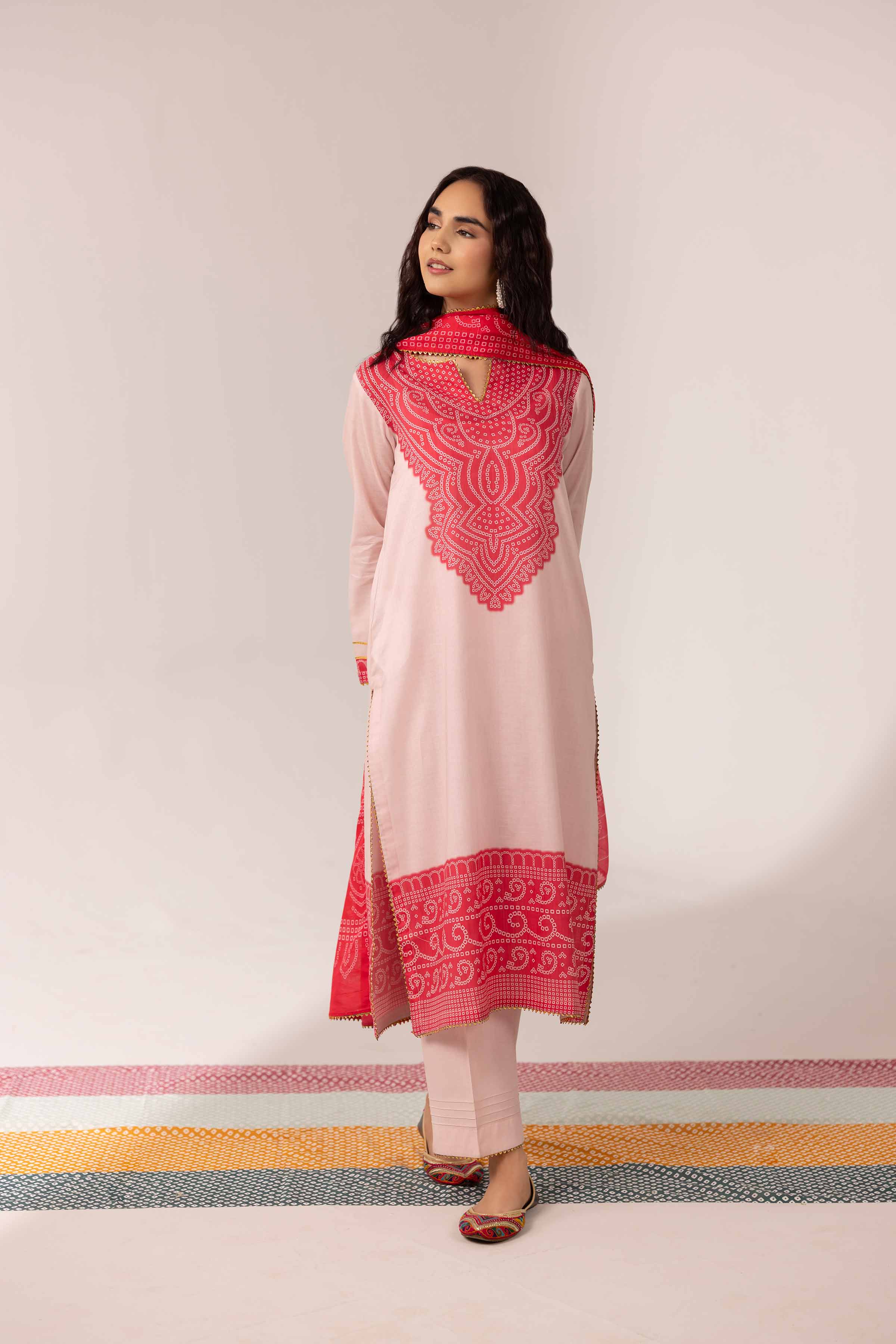 3 Piece - Printed Suit - PE25-101